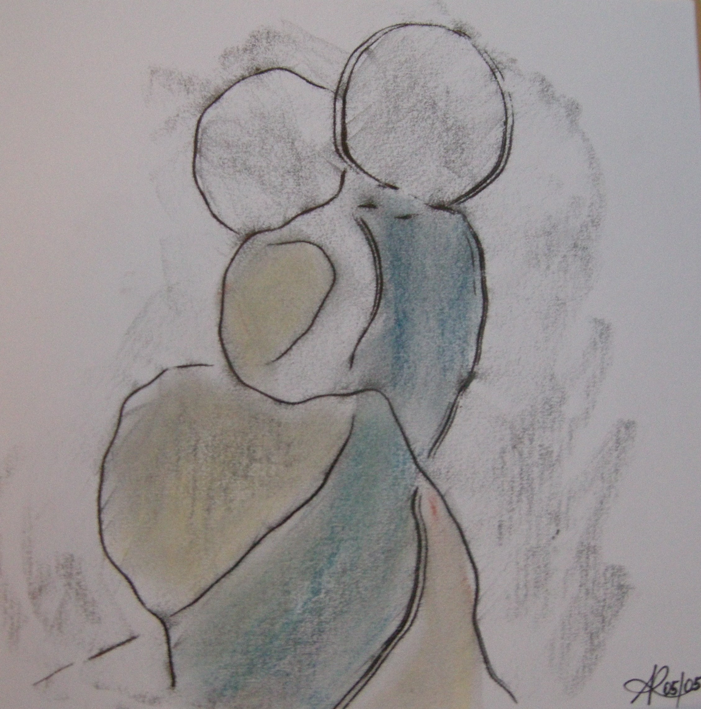 Annäherung 2005 - 40x40