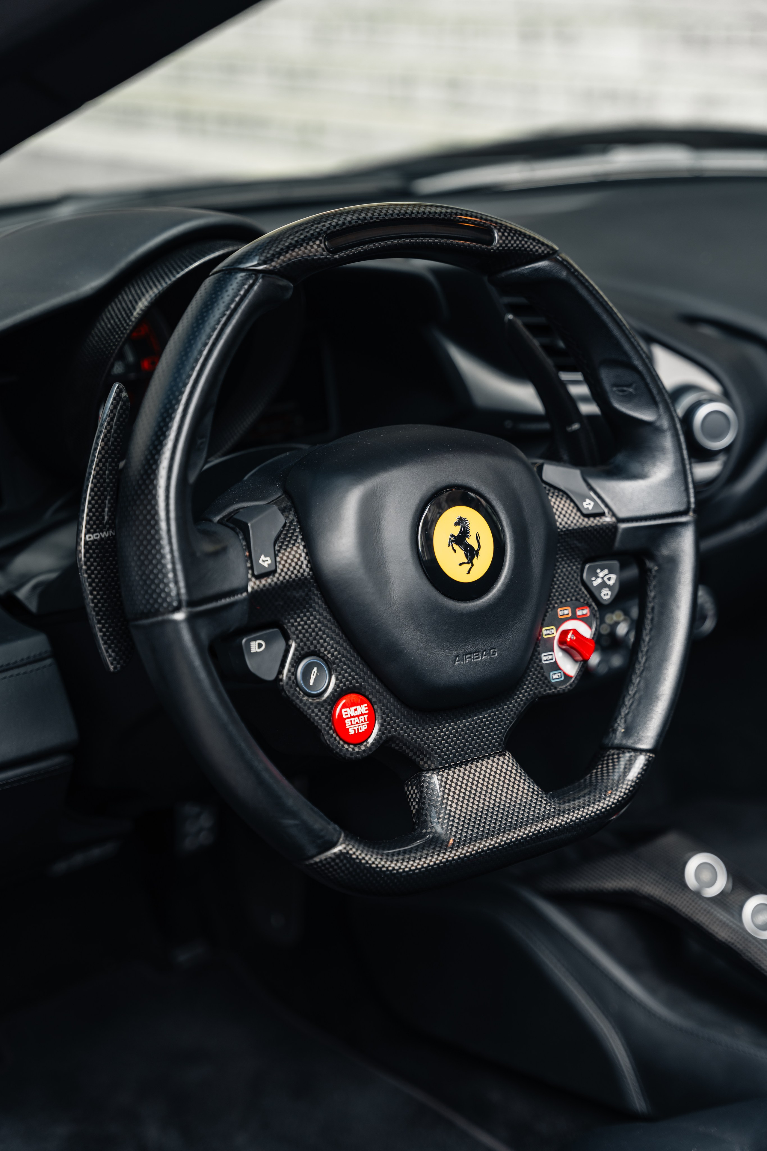 Ferrari 488 Spider. Photographe de voitures à Paris — Vitalii Motruk