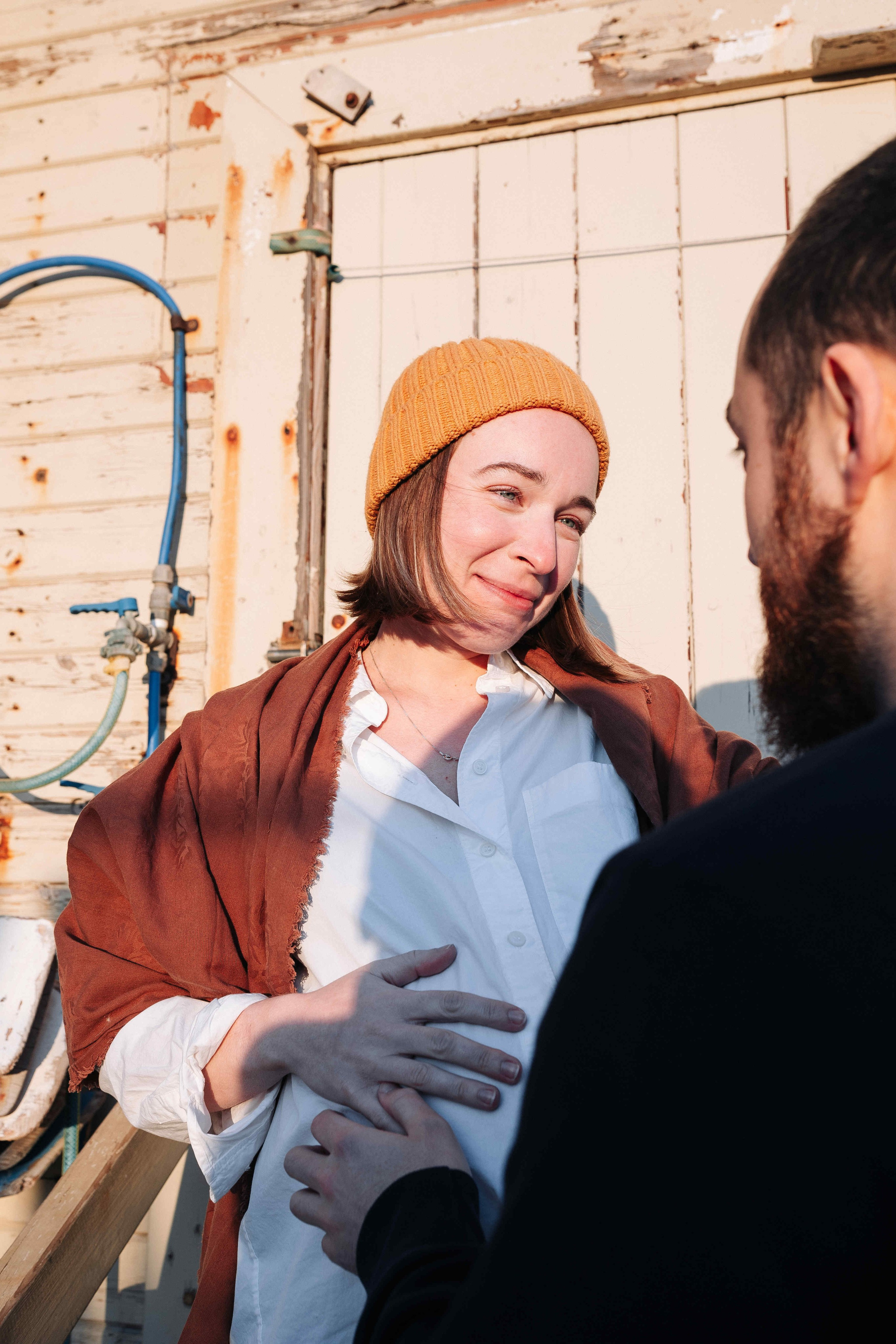 WINTER, PREGNANCY PHOTOSESSION (TEL AVIV). PHOTOGRAPHER IN ISRAEL
