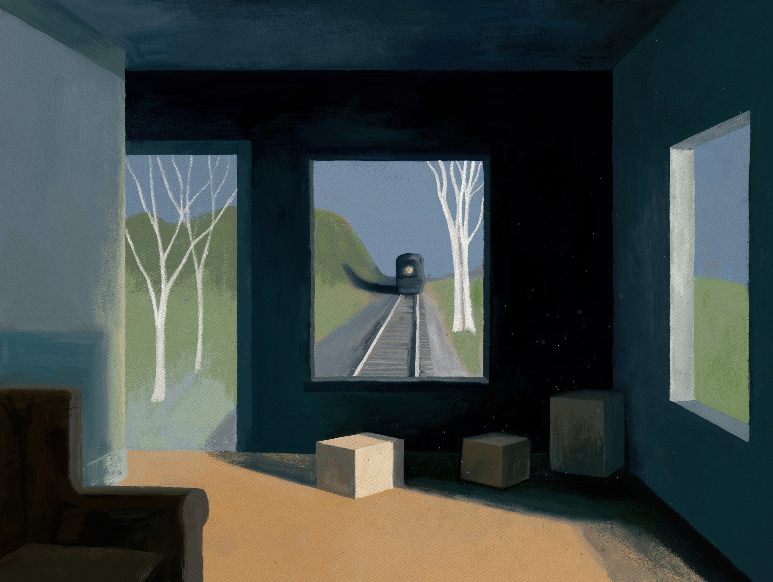 Train Dreams. Marina Antonova