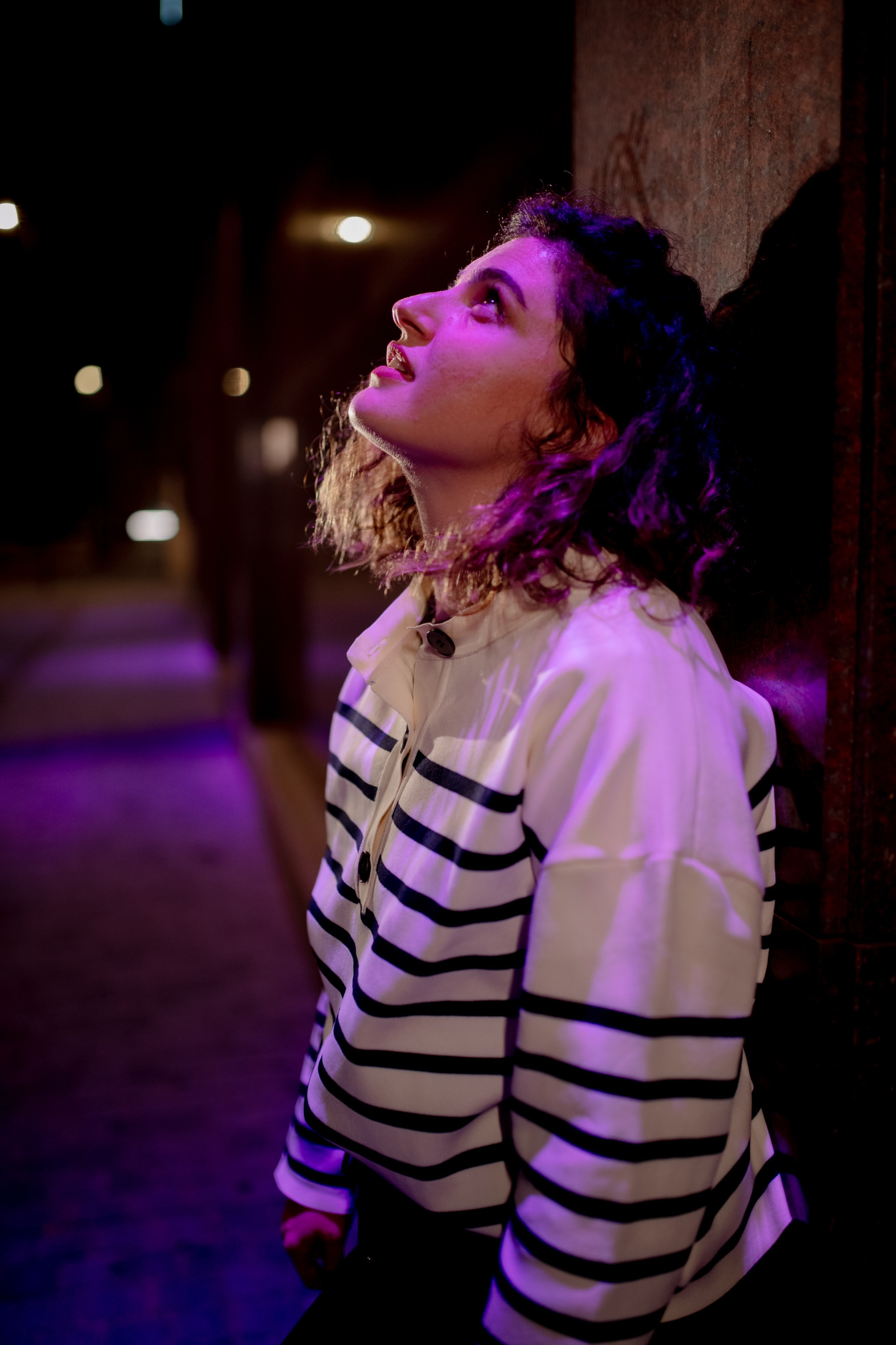 NIGHT CITY. Anastasiia Antoniuk portrait, family and couple photographer, Portugal