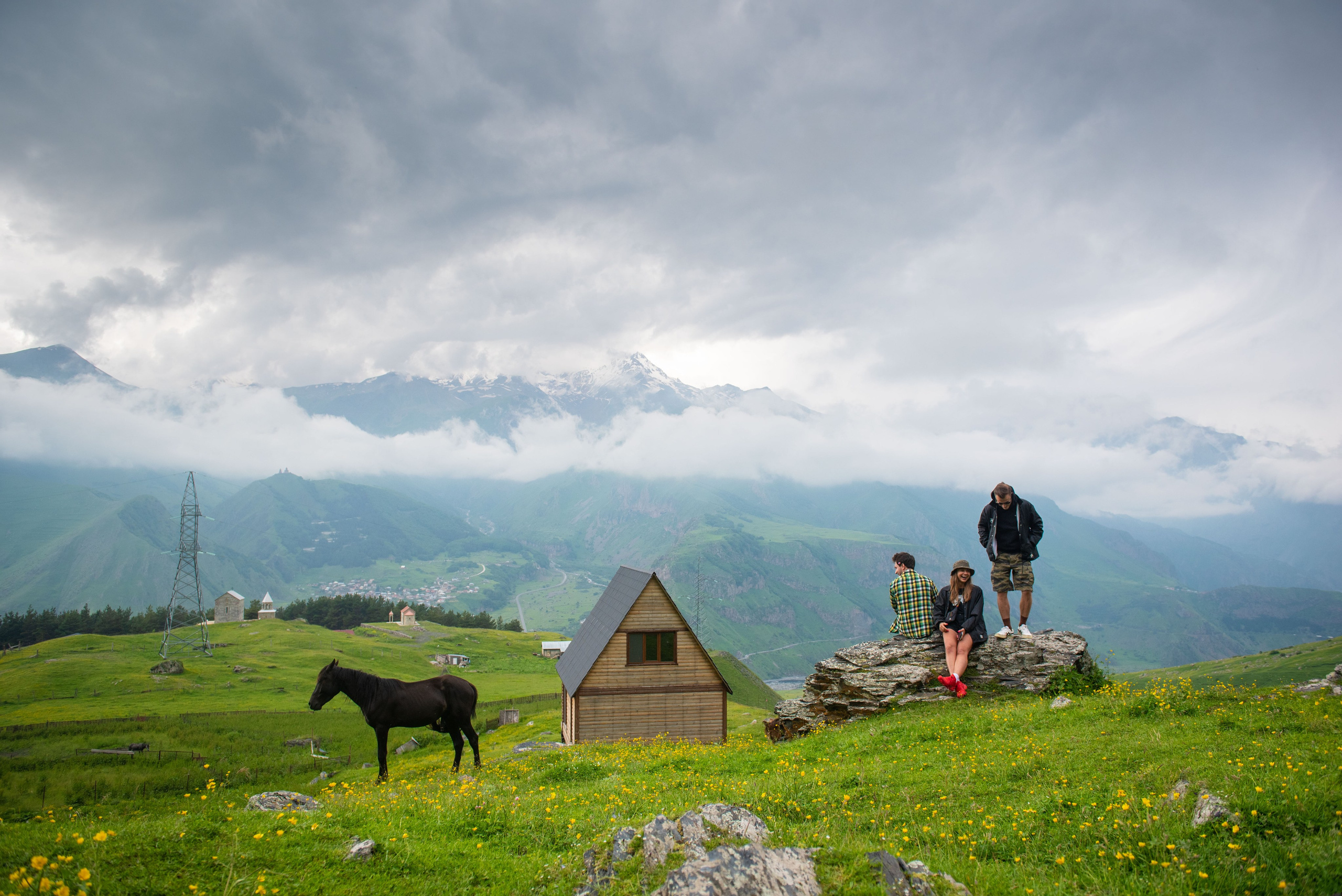 Kazbegi. Photographer in Tbilisi