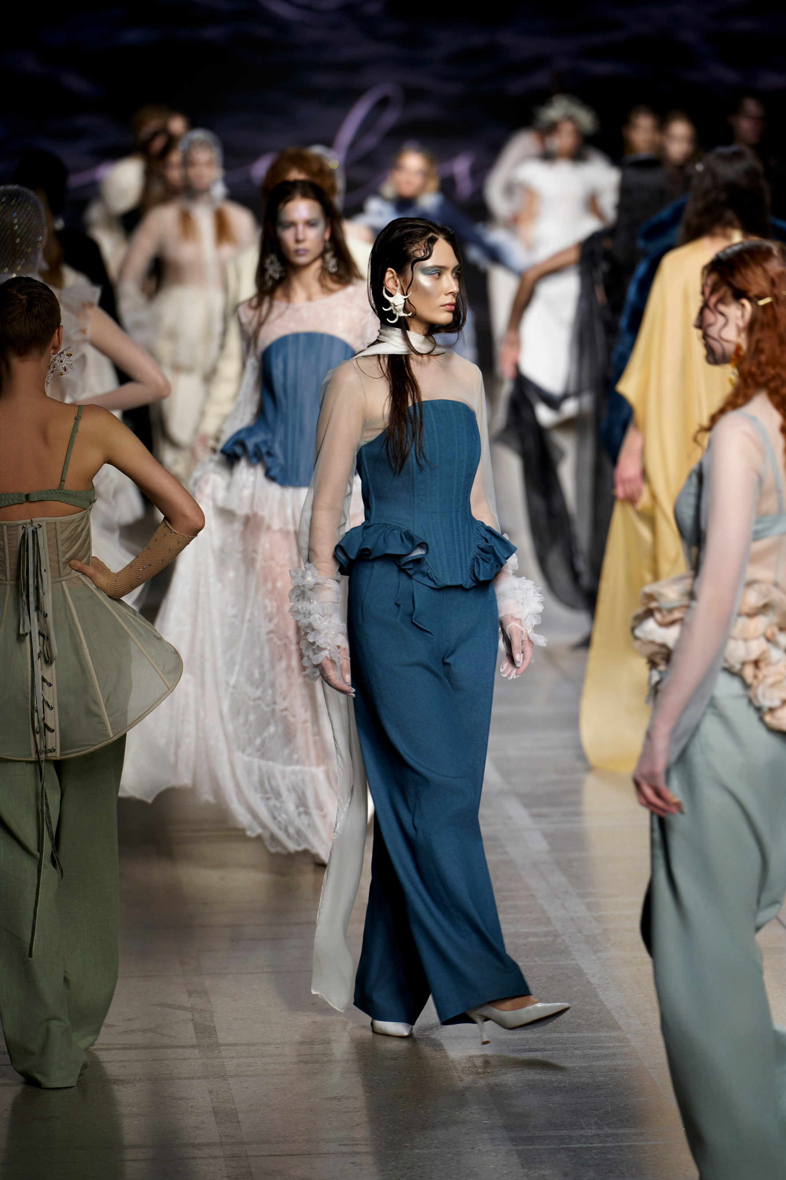 Fashion Week Riga 2025. Hanna Asaulova — Fashion Photographer in Vilnius | Professional Fashion Photography