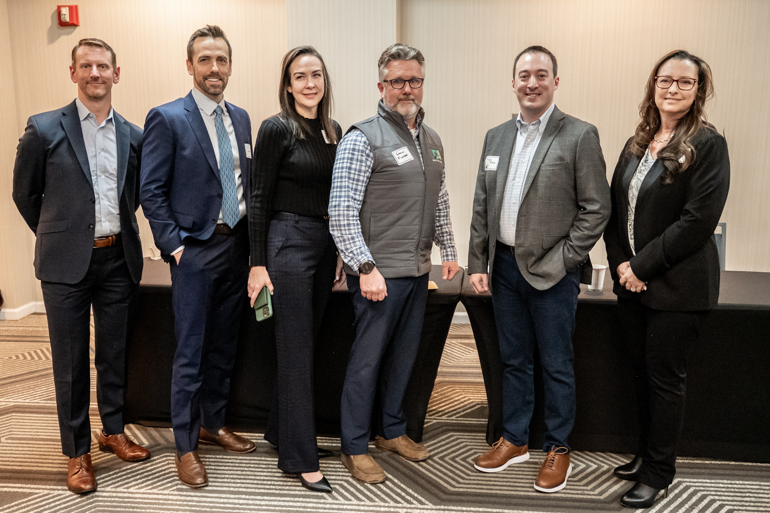 Executive Roundtable networking. Portrait photographer in Charlotte, North Carolina