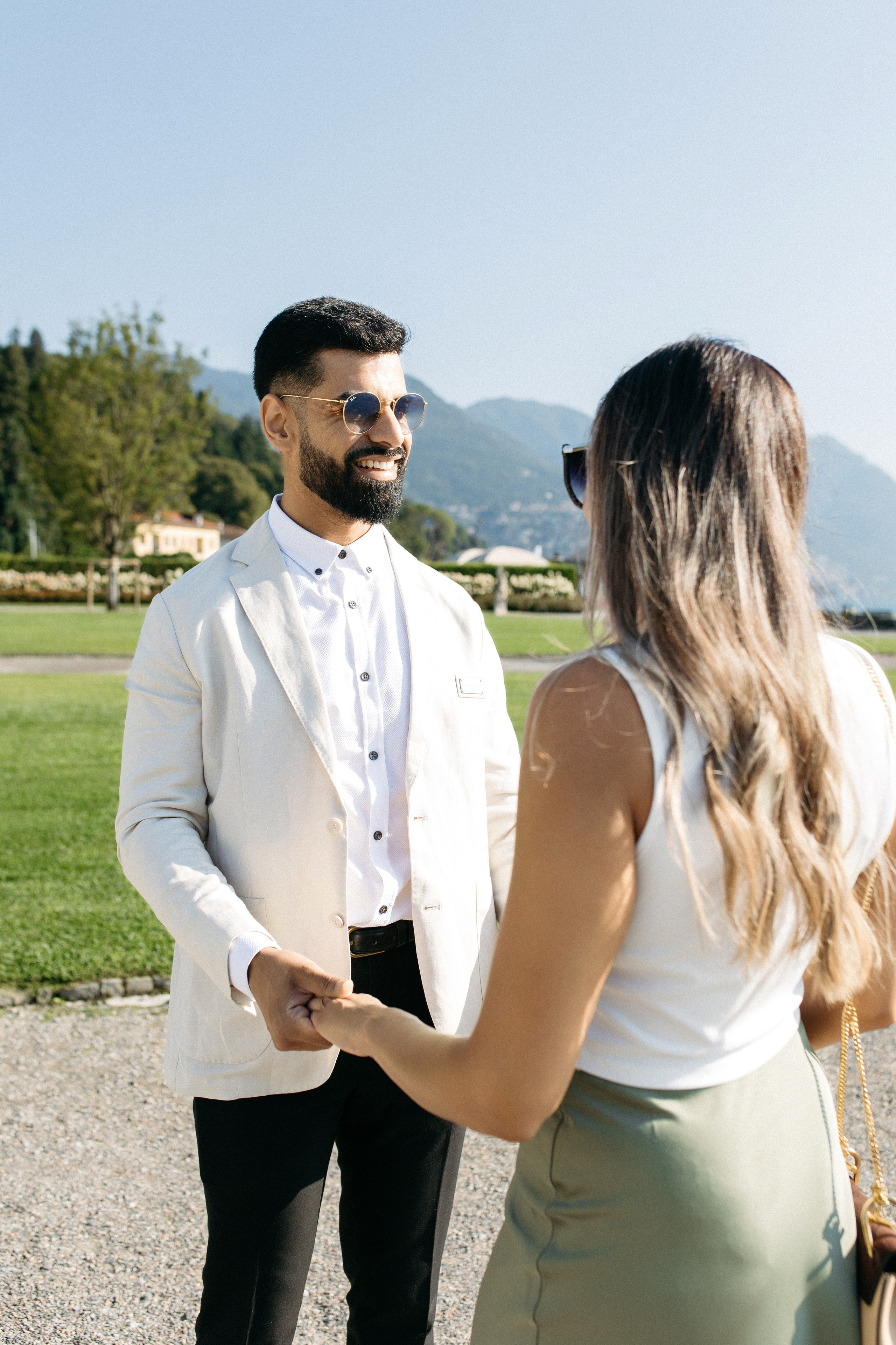She said yes 💍. Wedding photographer in Italy