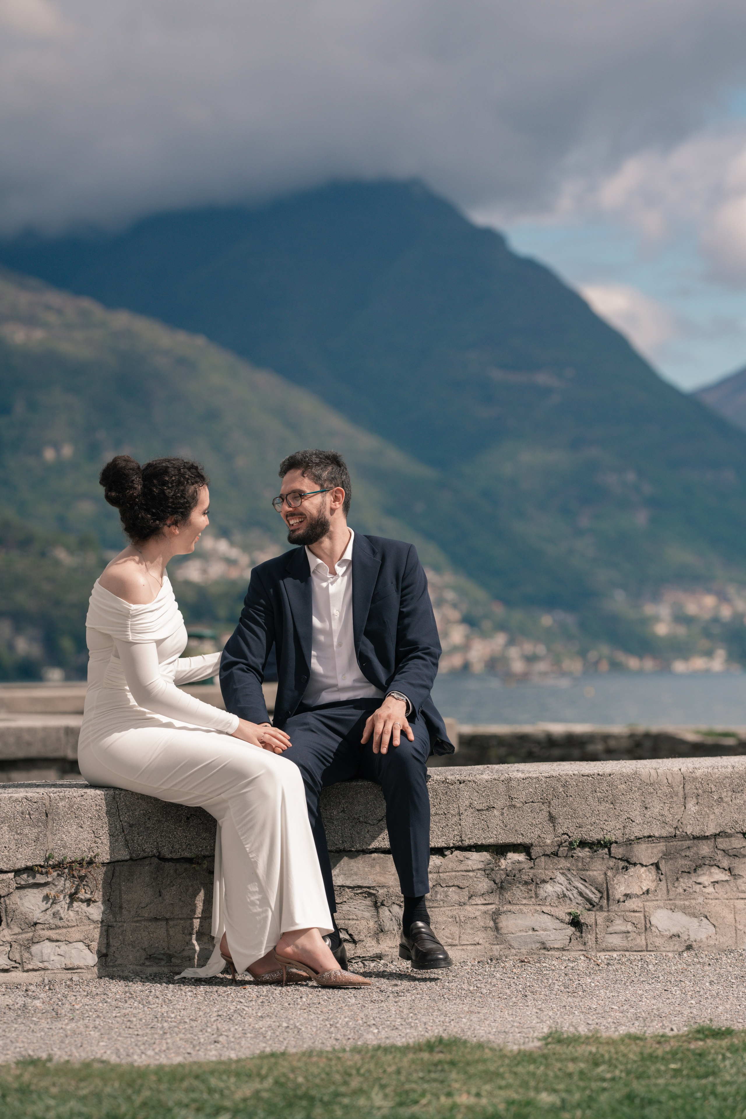 Yesmine & Temim. Fotografo matrimonio Lago di Como Ferrari Media Production