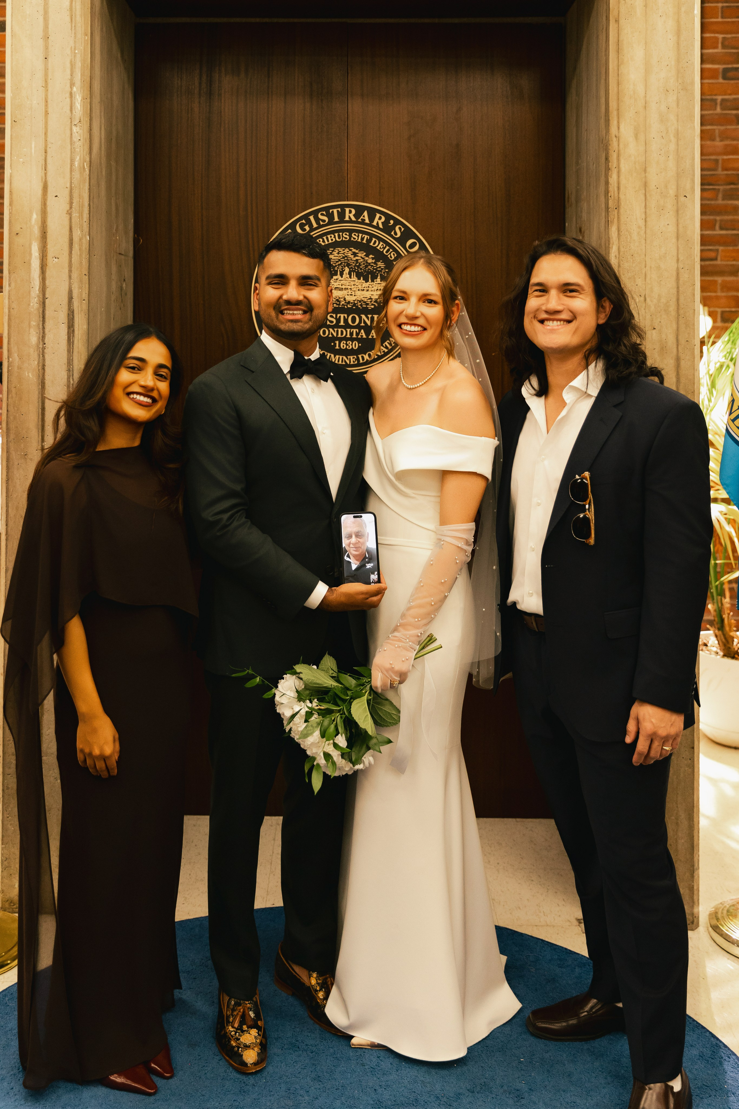 Boston City Hall Wedding Photography