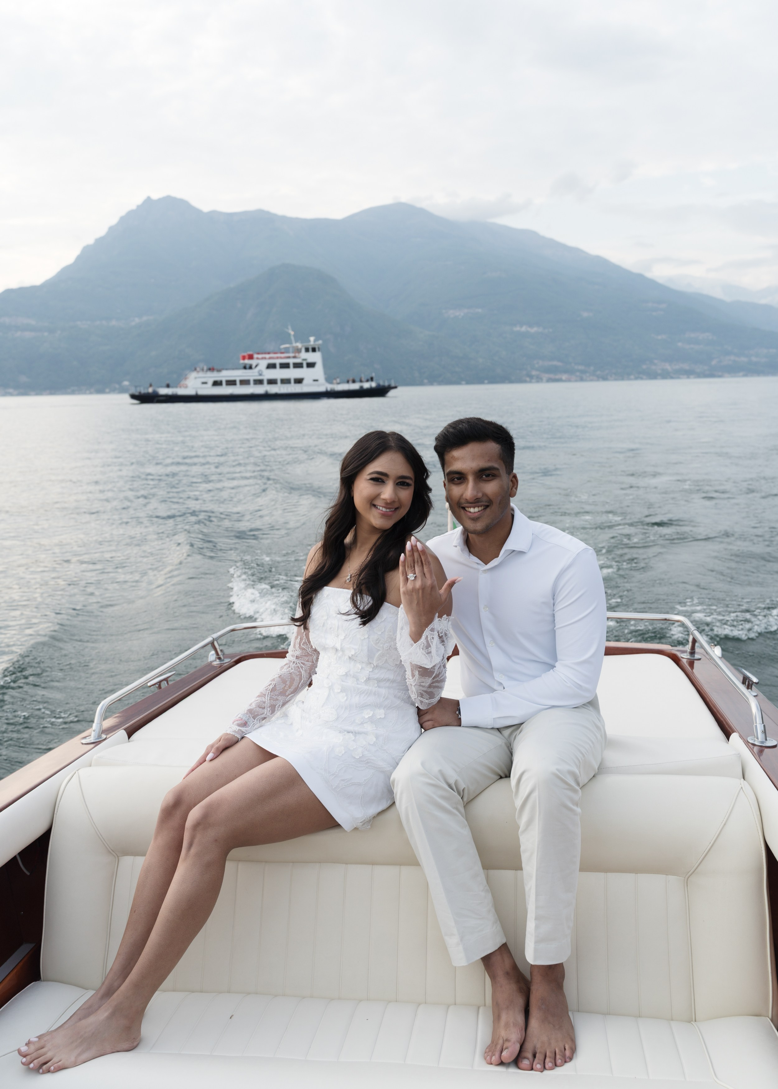 Villa Monastero Secret Proposal. Proposal Photographer in Lake Como