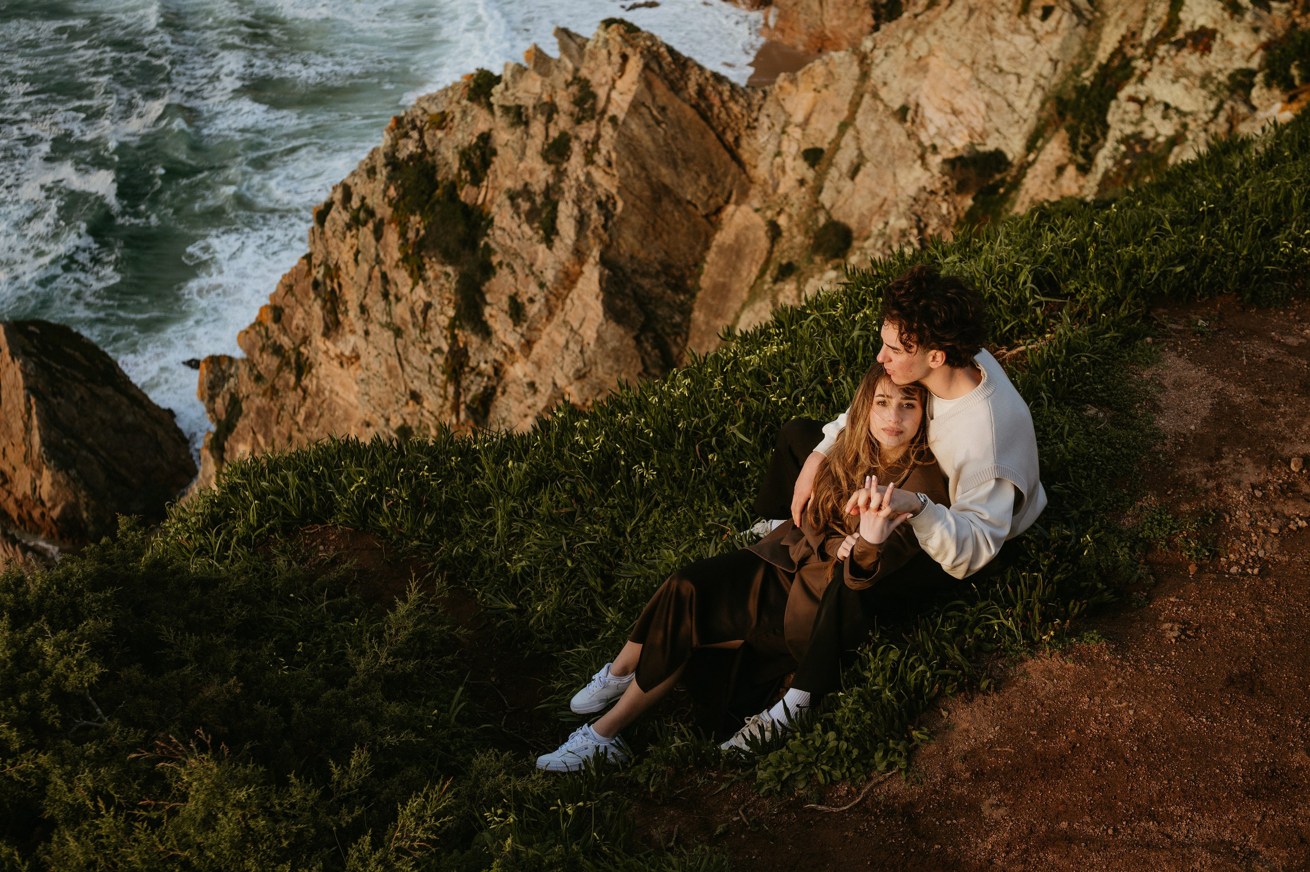 Praia da Ursa – ședință foto de cuplu într-un loc magic din Portugalia. Valentin Melen — wedding photographer