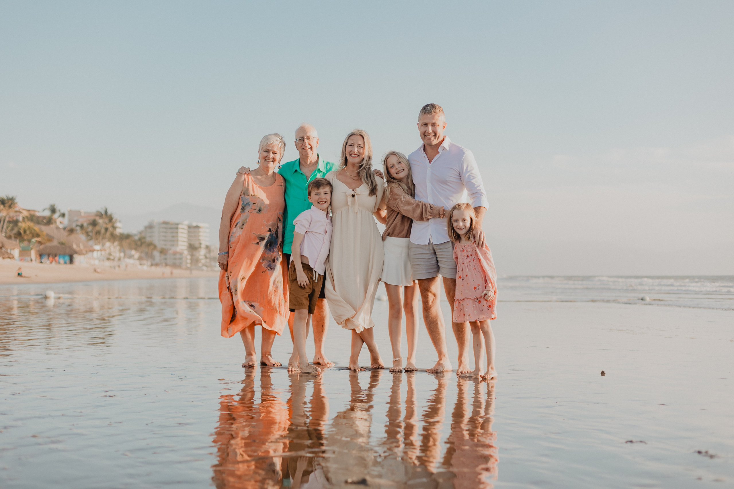 Laughter, Sand, and Sea: A Family Session in Nuevo Vallarta