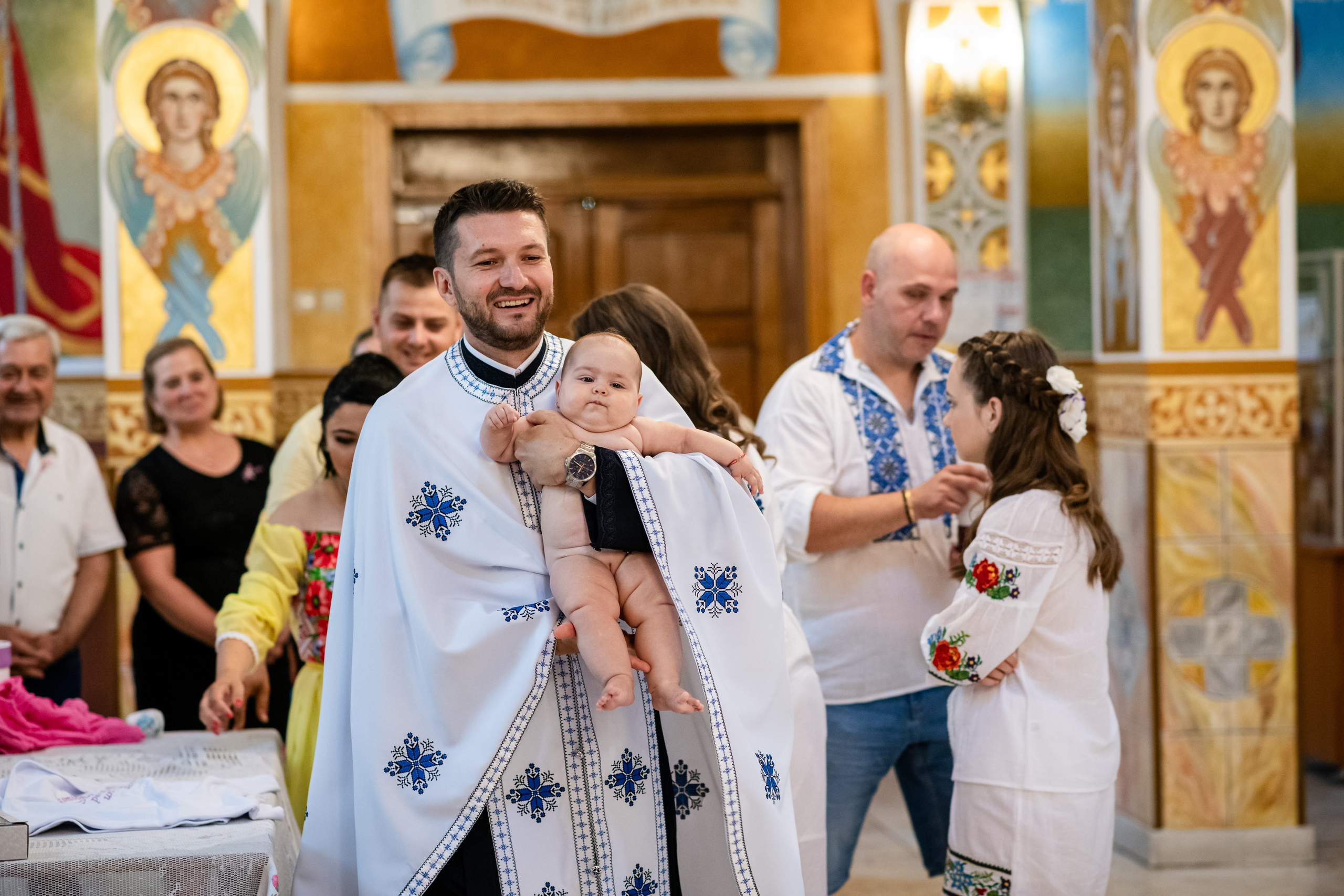 Botez Iasmina. Mugurel anghel