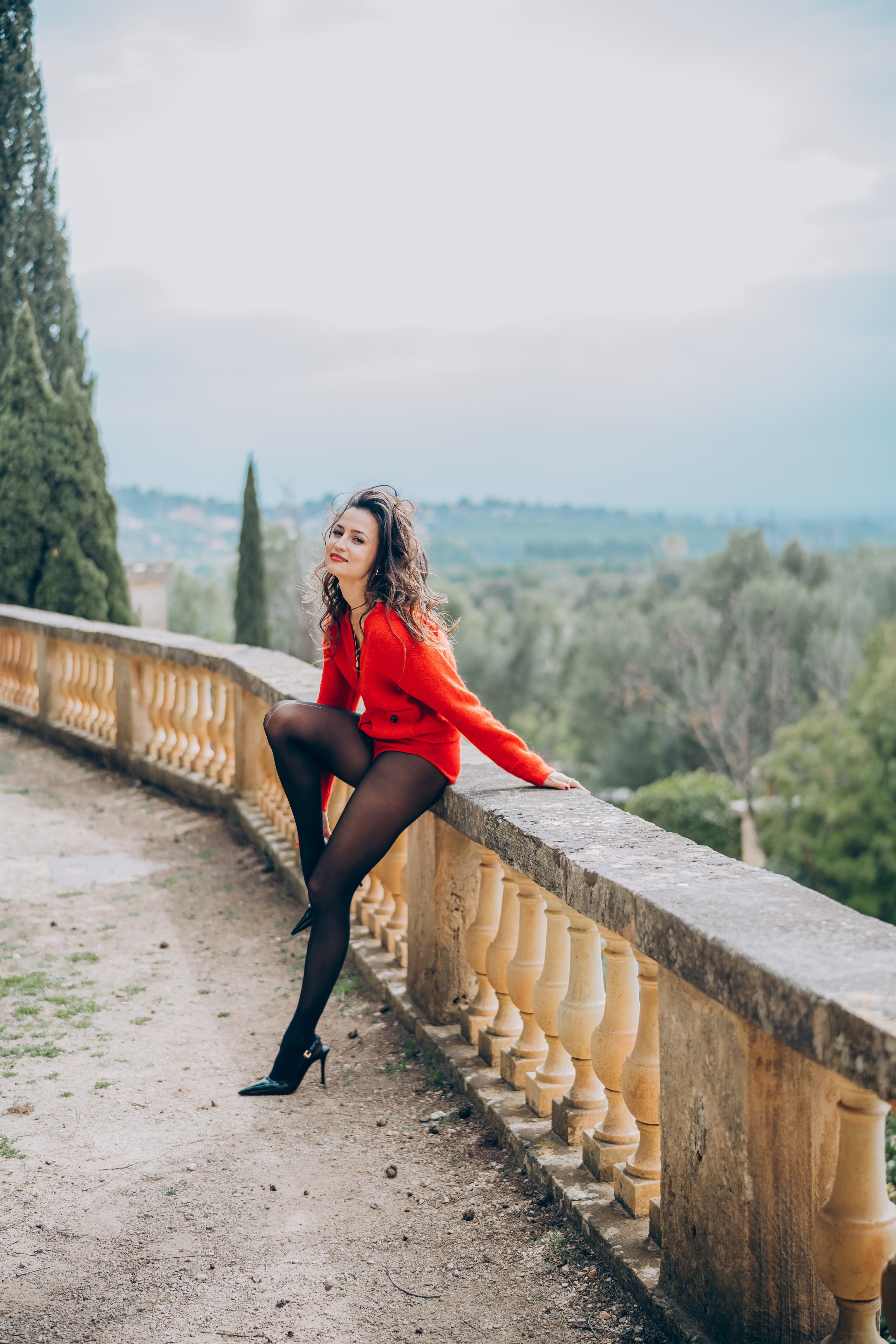 Lady in red. Fotógrafo en Palma de Mallorca