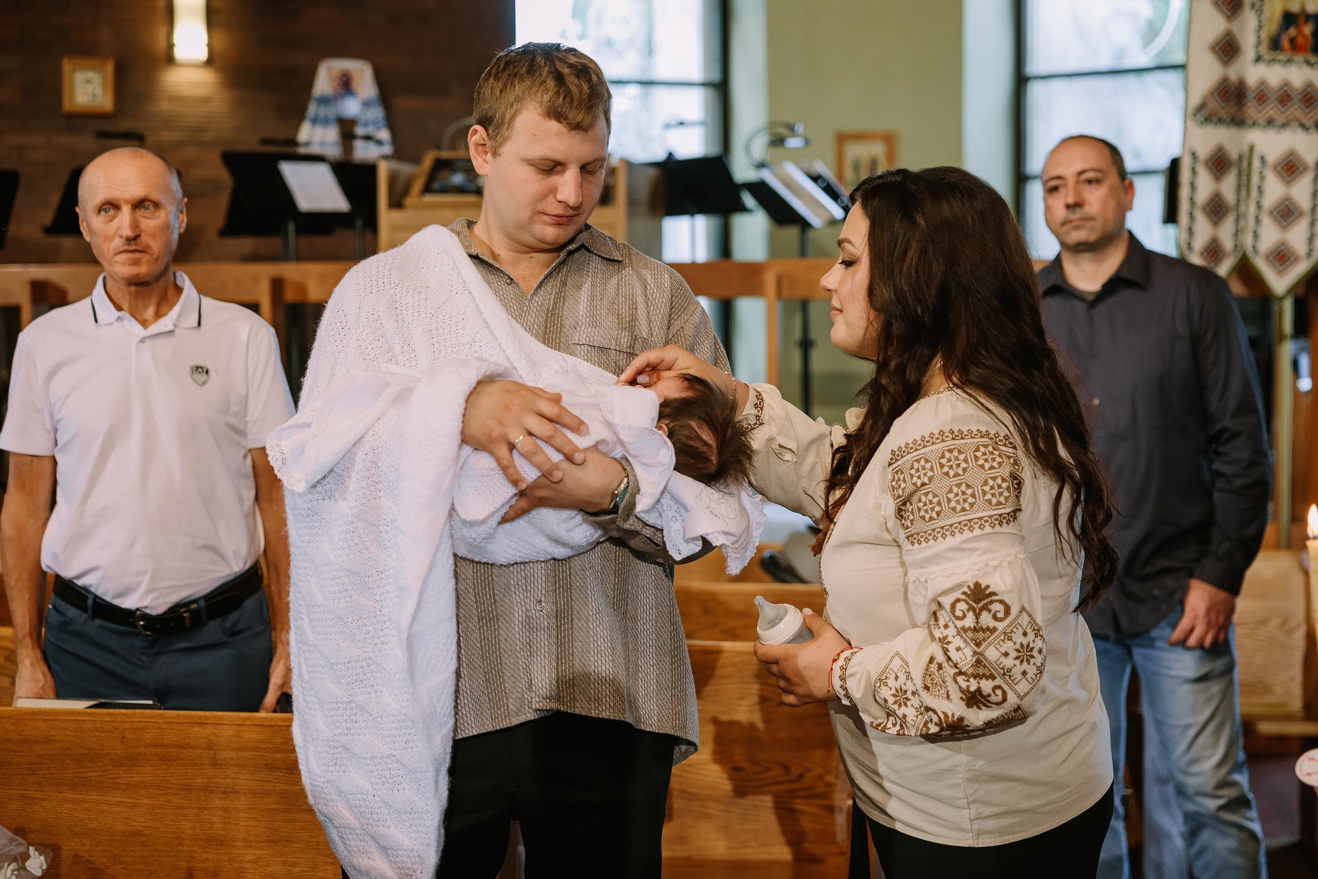 10.11.2025 Christening. Wedding family event photographer in Chicago Nick Yushevich