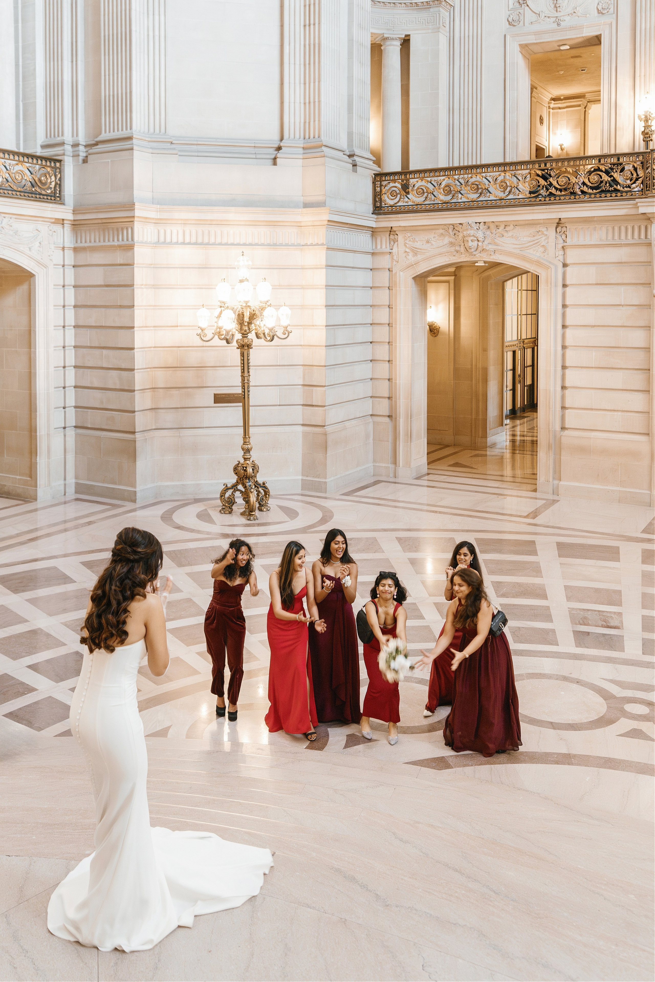 San Francisco City Hall Wedding. Wedding Photography & Videography Team in California, Los Angeles, San Francisco, San Diego and Travel