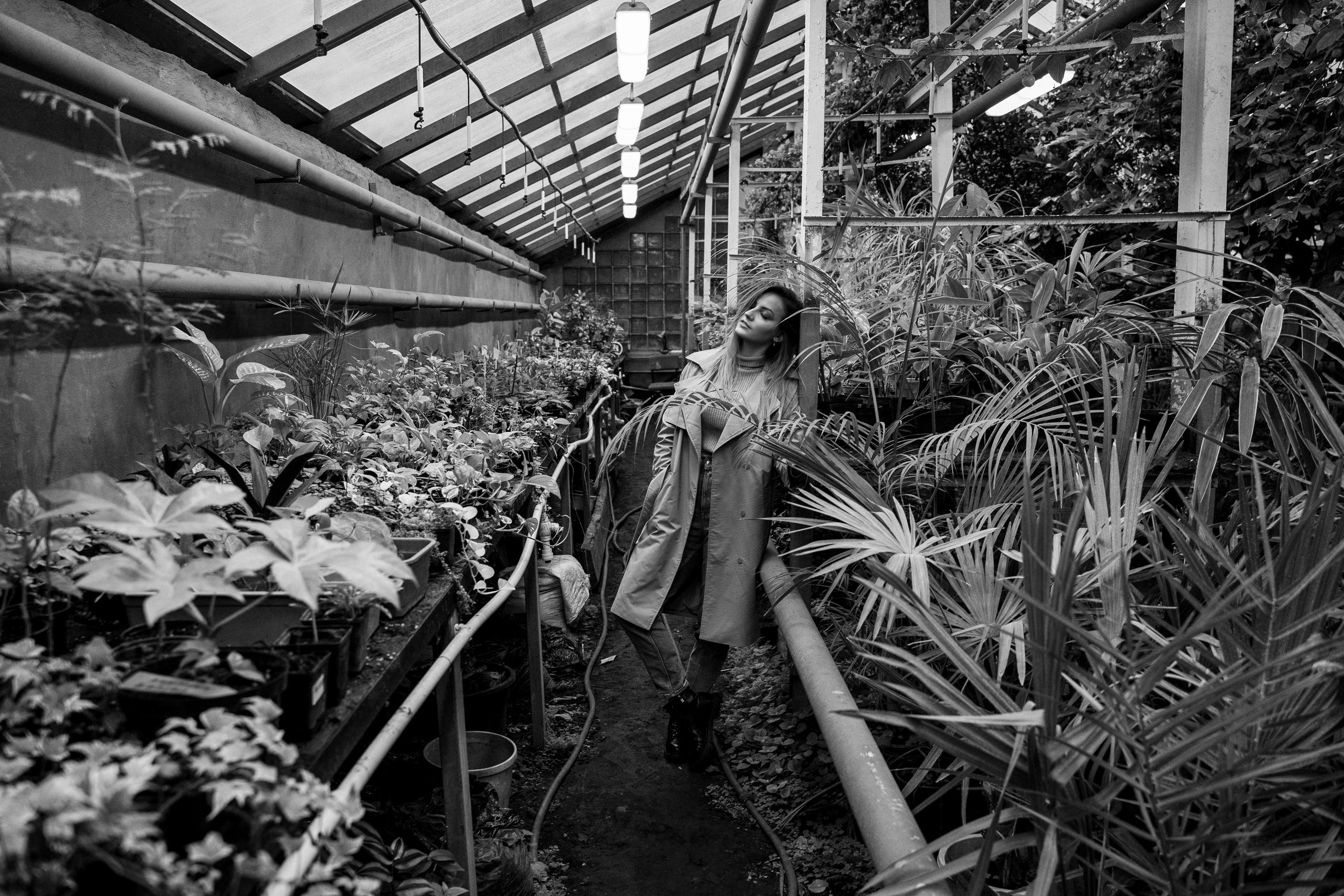 Photo session in a greenhouse in Tbilisi. Photo session in the Tbilisi Botanical Garden