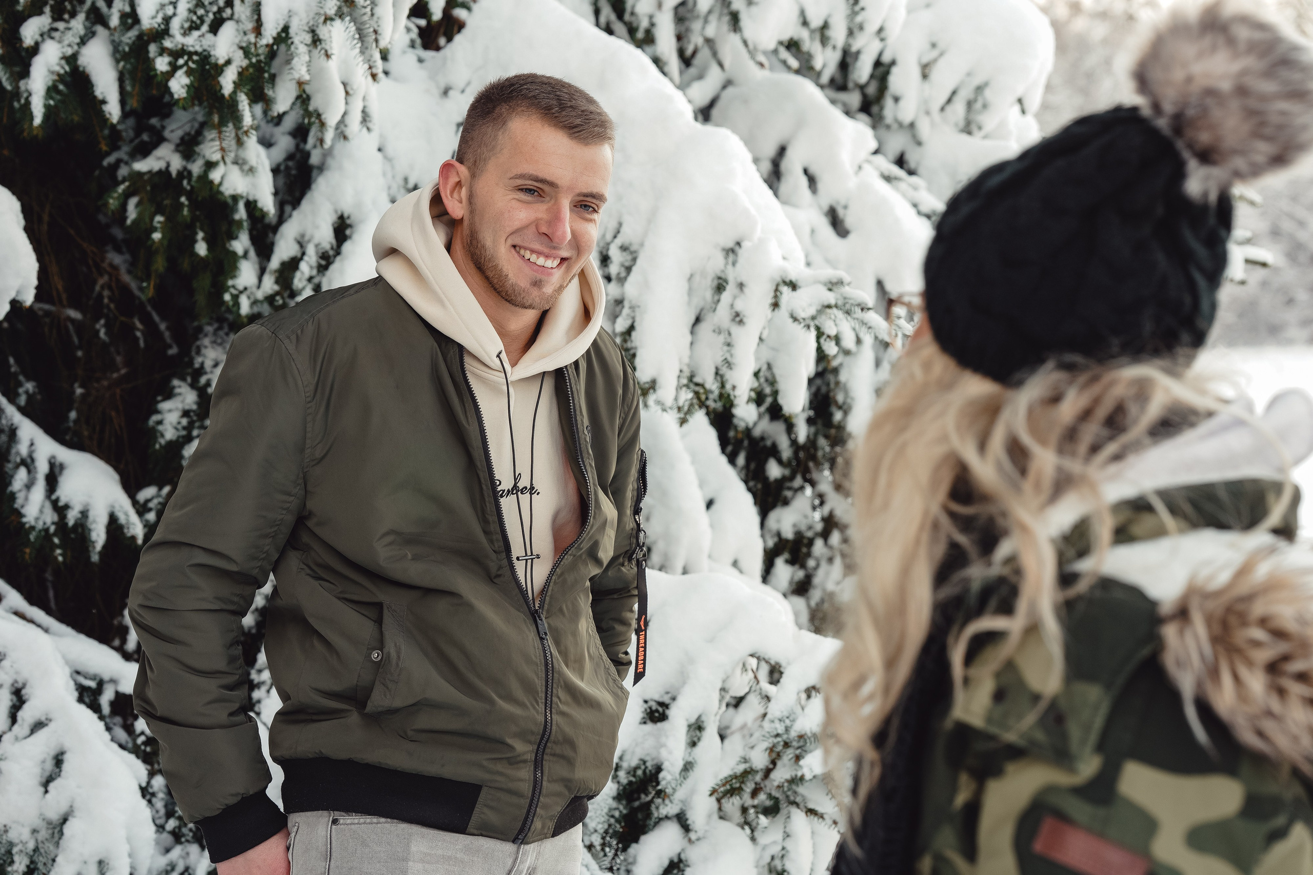 Winter Lovestory. Portraitfotografie in Gründau Elena Ohnstedt