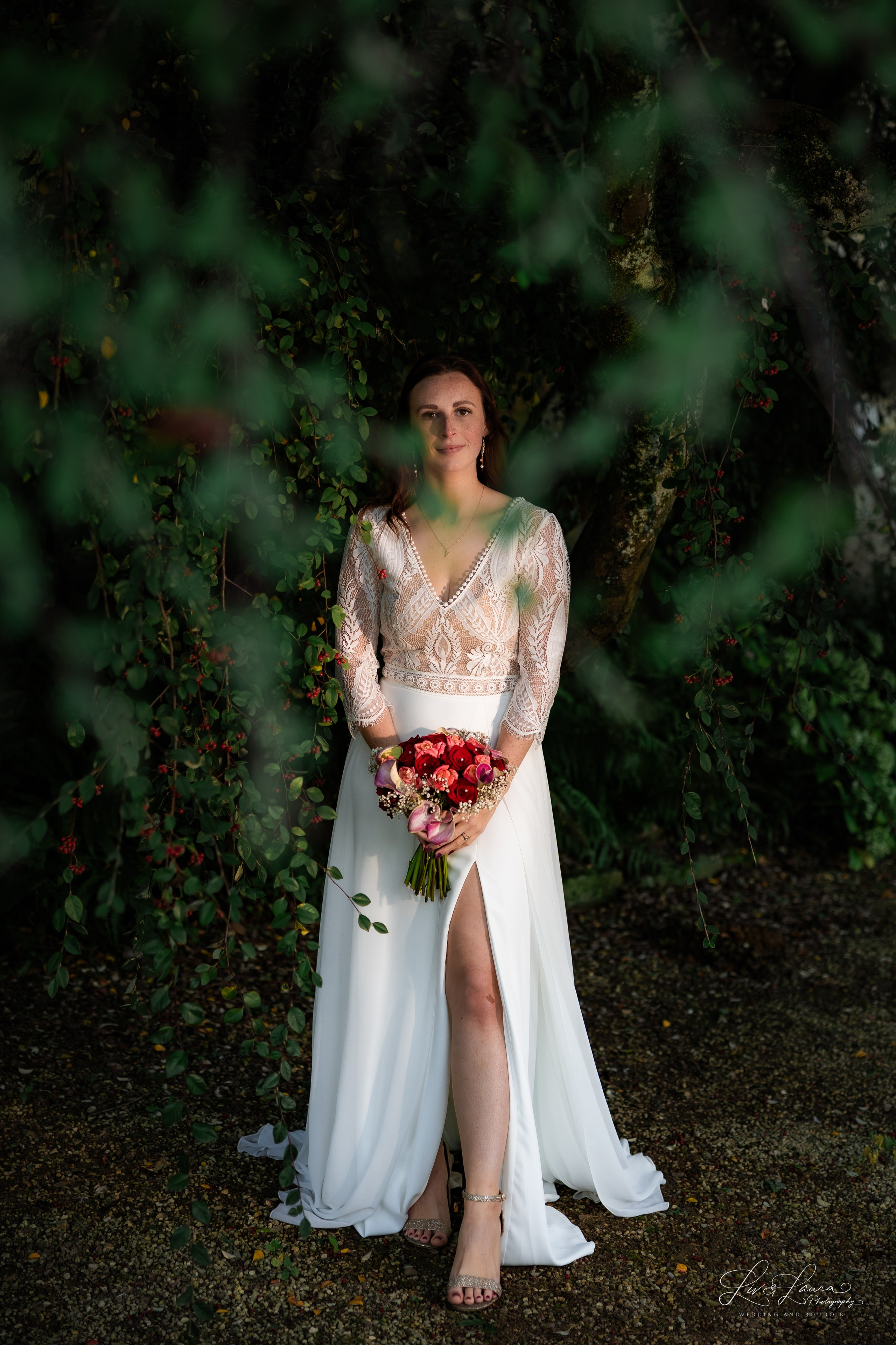 Amy and Dom. Wedding and boudoir photography by Liv and Laura