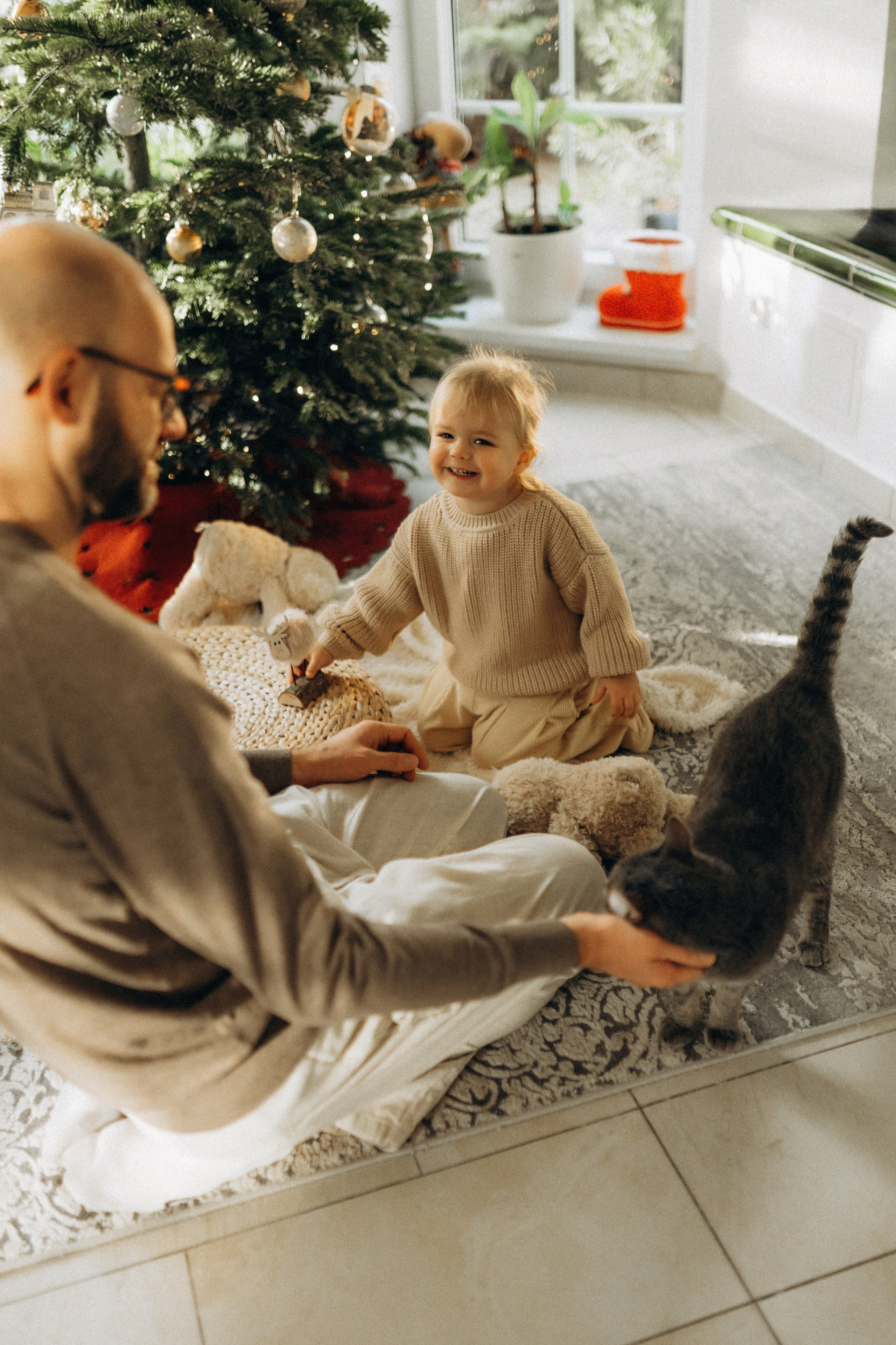 Новогодняя домашяя фотосессия. Семейный фотограф Лейпциг, Германия