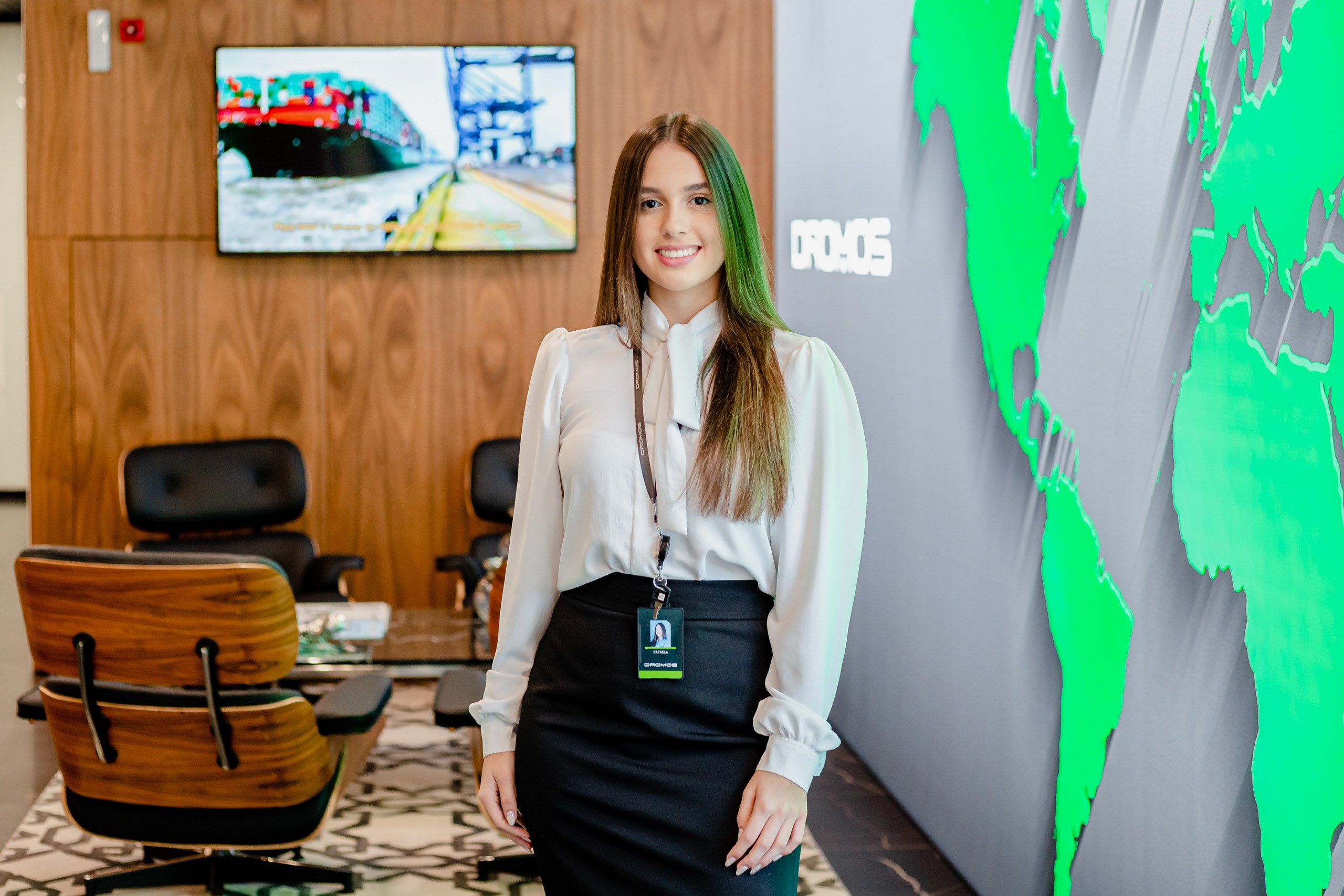 Fotografia de retrato corporativo para a empresa Dromos em Joinville — Santa Catarina