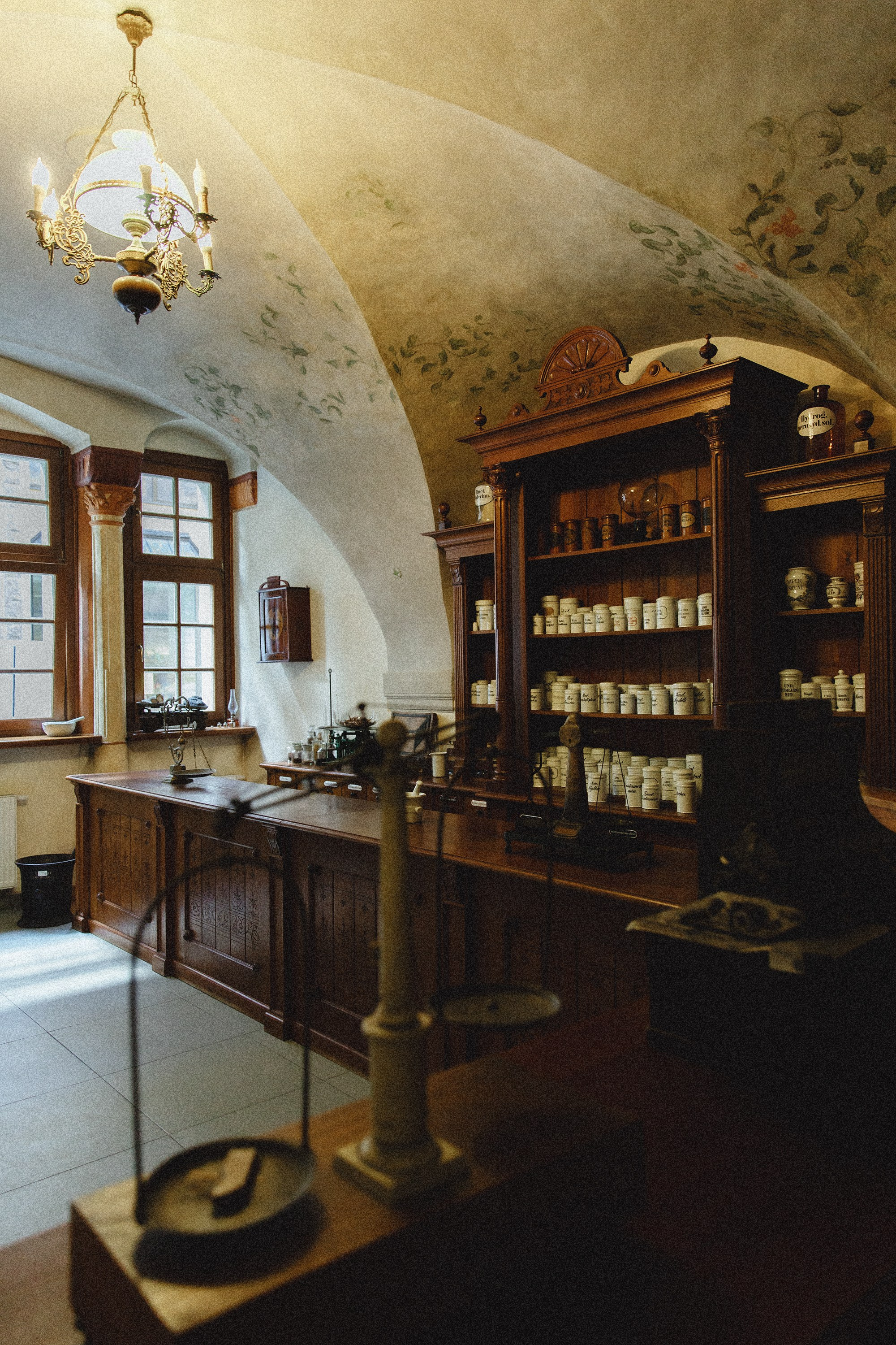 Museum of farmacy in Wroclaw. Kaja | fotograf we Wrocławiu | ludzie i psy