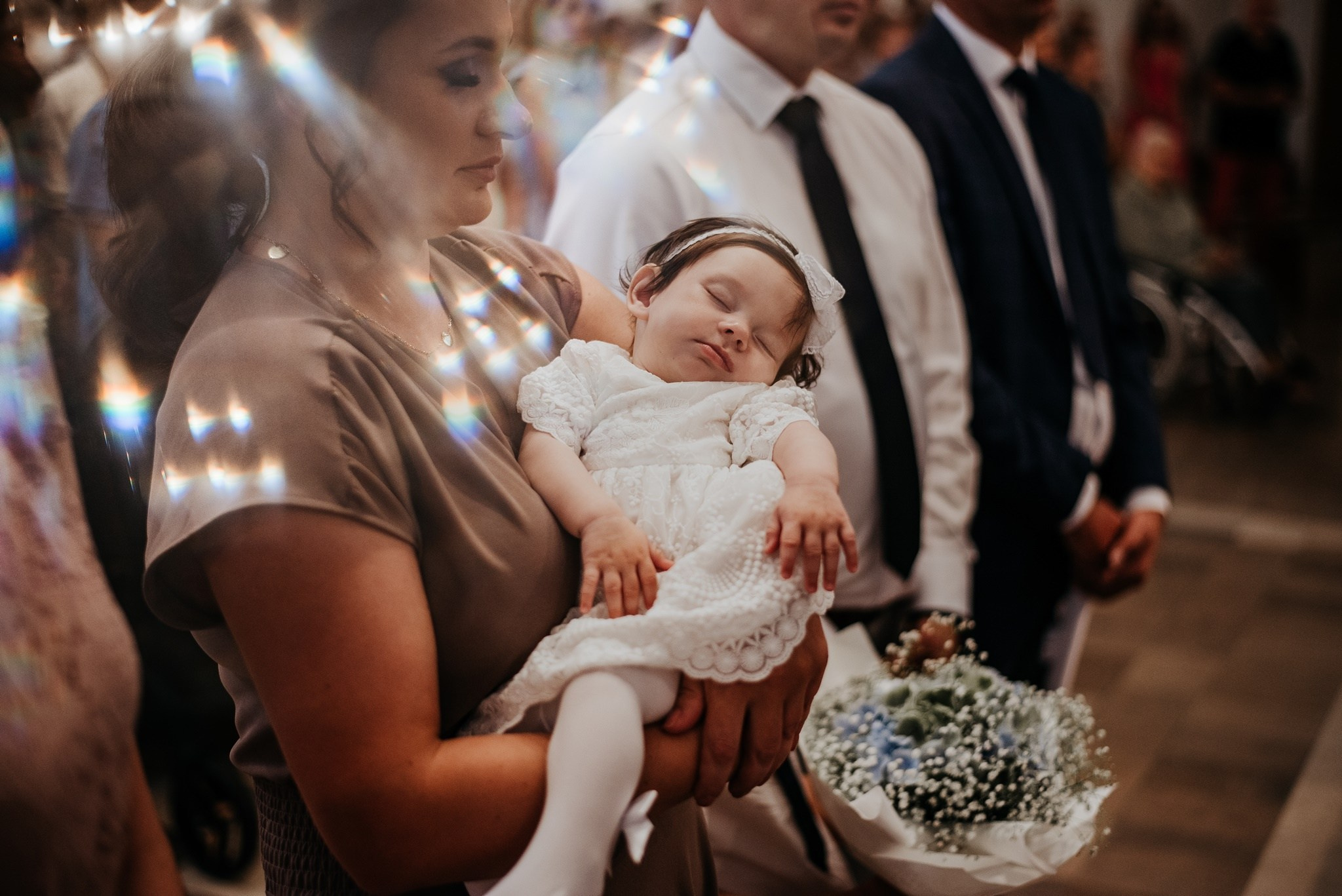 Chrzest Święty Klary. Dominika Strachacka Fotografia | Fotograf ślubny i rodzinny Opole Lubelskie Lublin