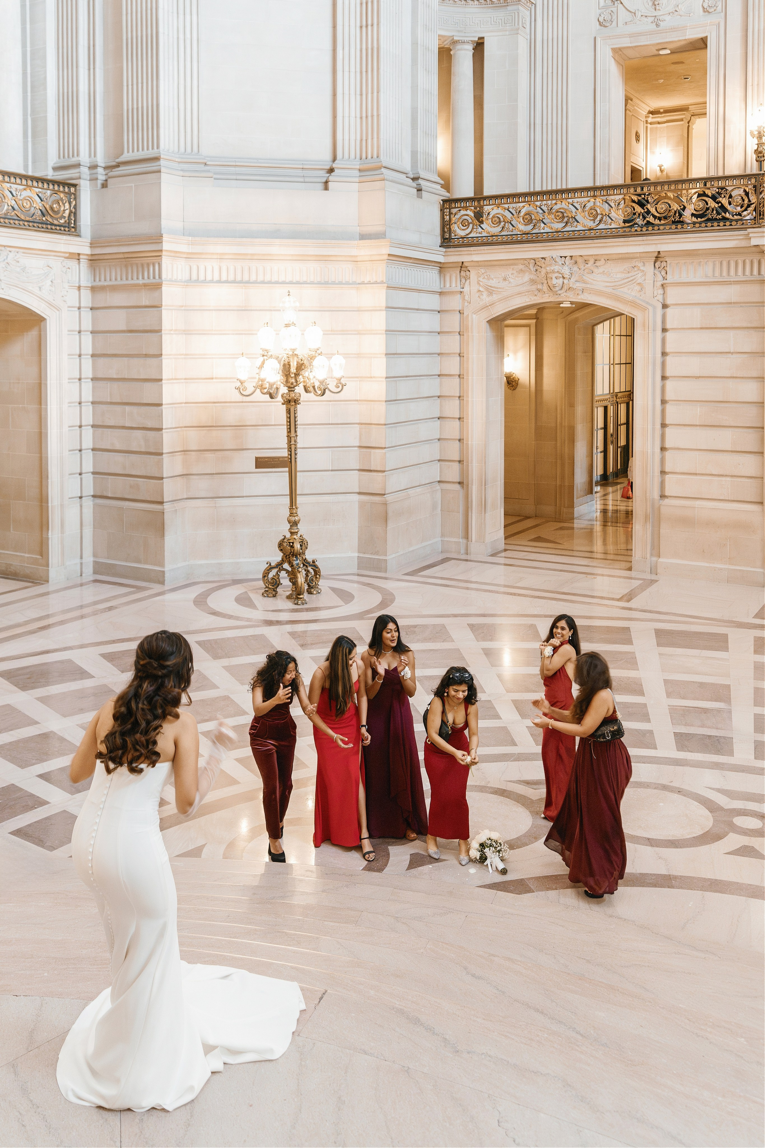 San Francisco City Hall Wedding. Wedding Photography & Videography Team in California, Los Angeles, San Francisco, San Diego and Travel