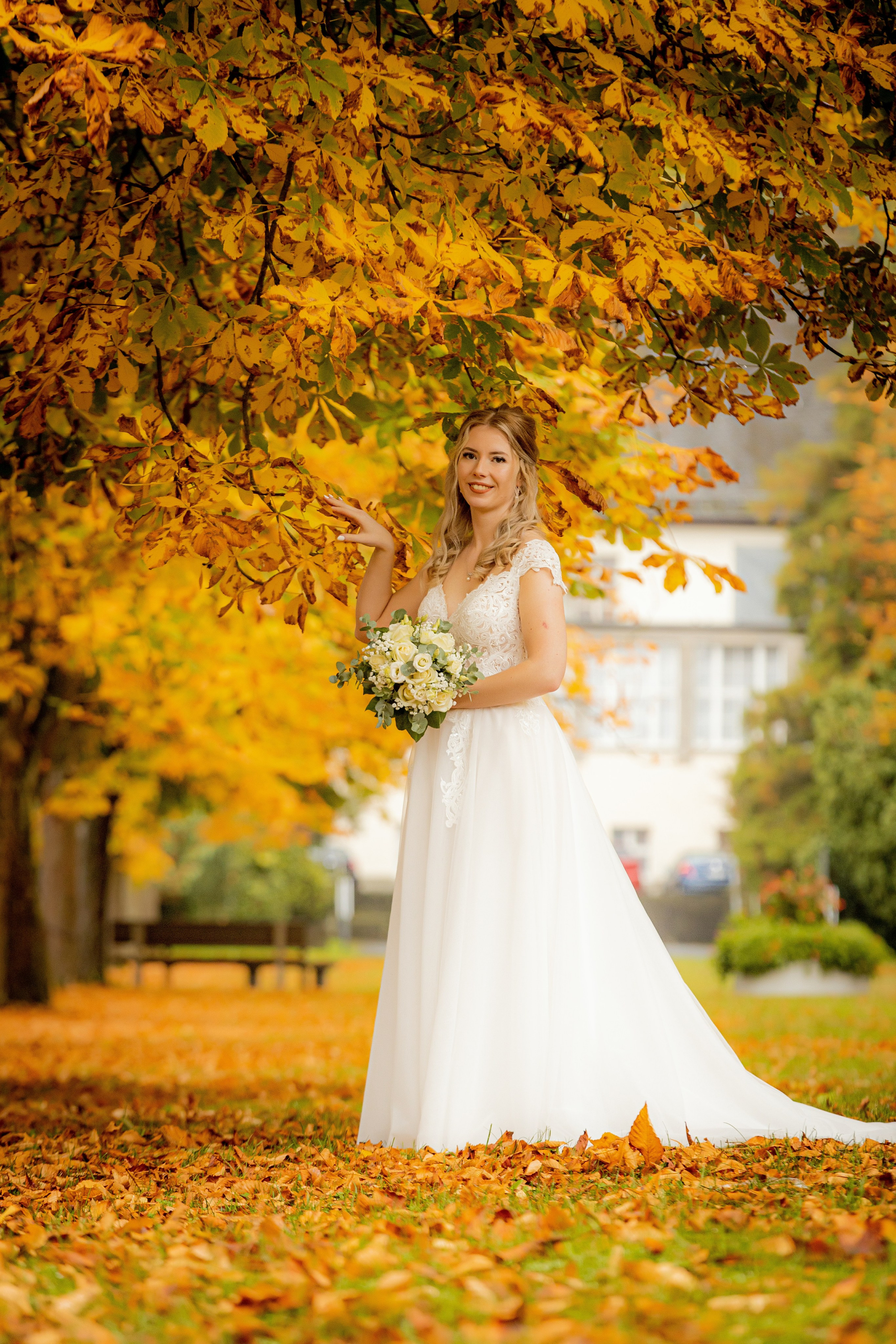 Herbstliche Hochzeit. Фотограф в Германии — Михаэль Барон