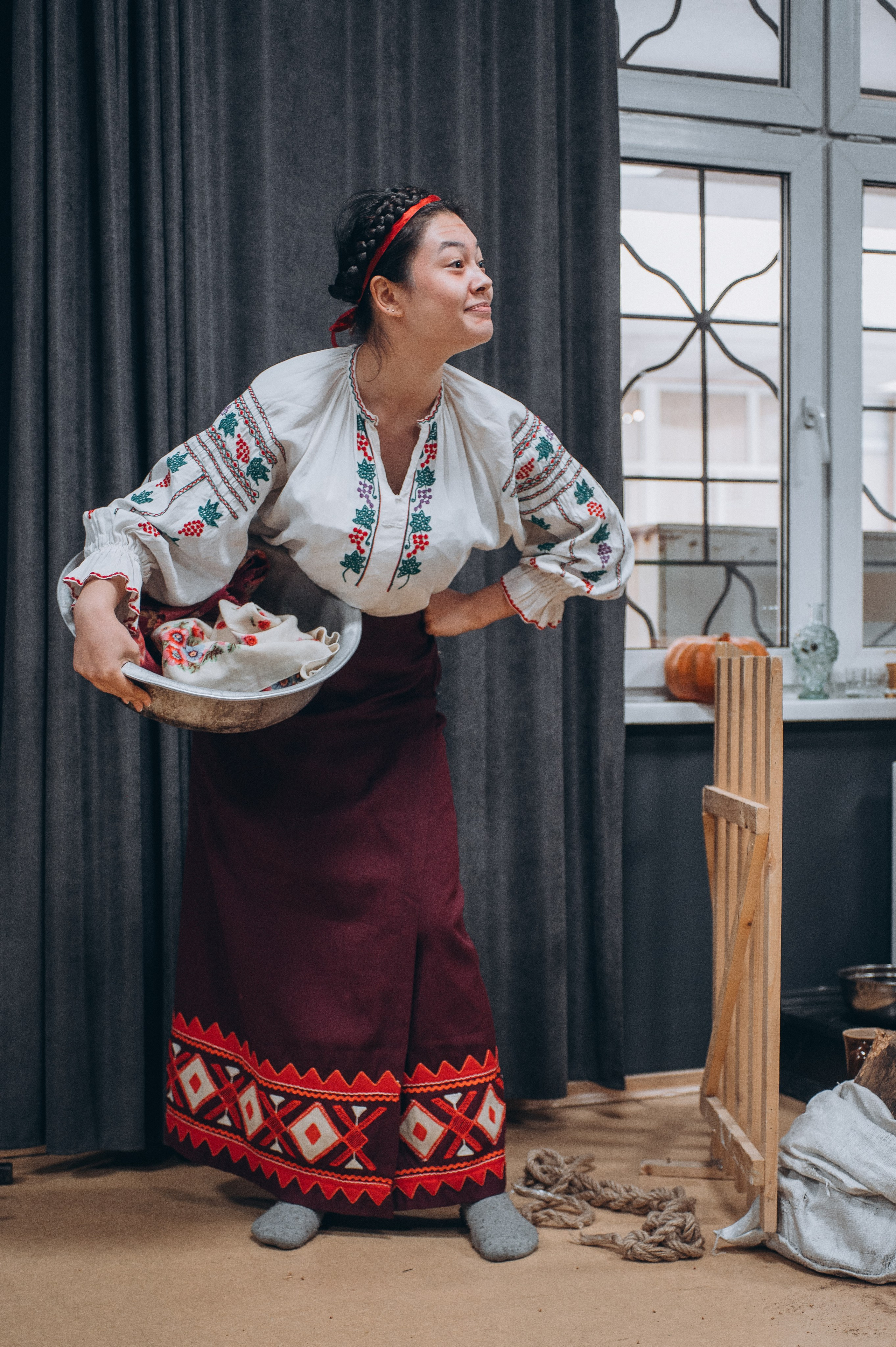 Вистава студентів Кайдашева сім’я. Фотограф Київ