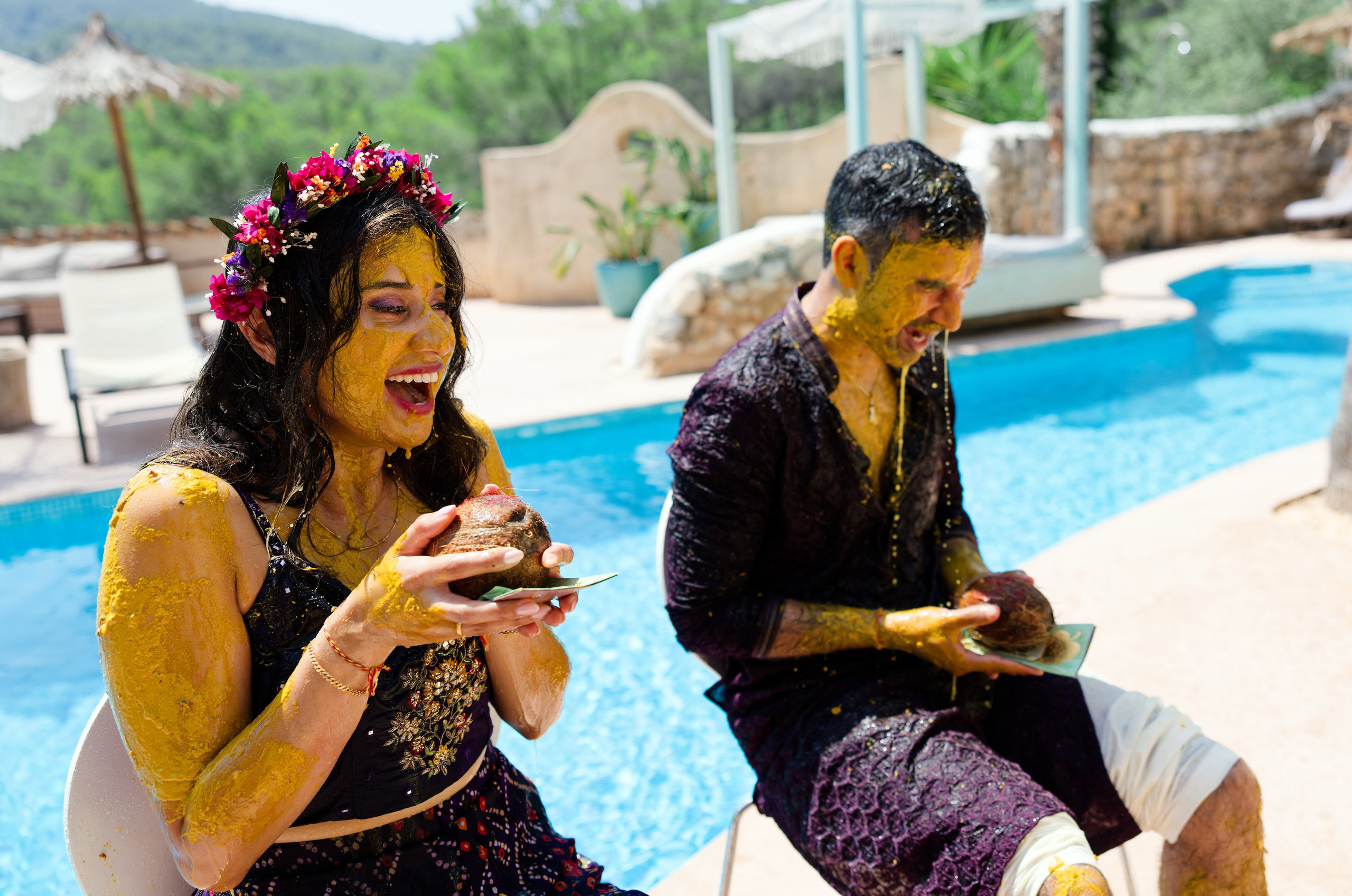 Haldi Ceremony & Mehndi Night & pre-wedding dinner, Barcelona