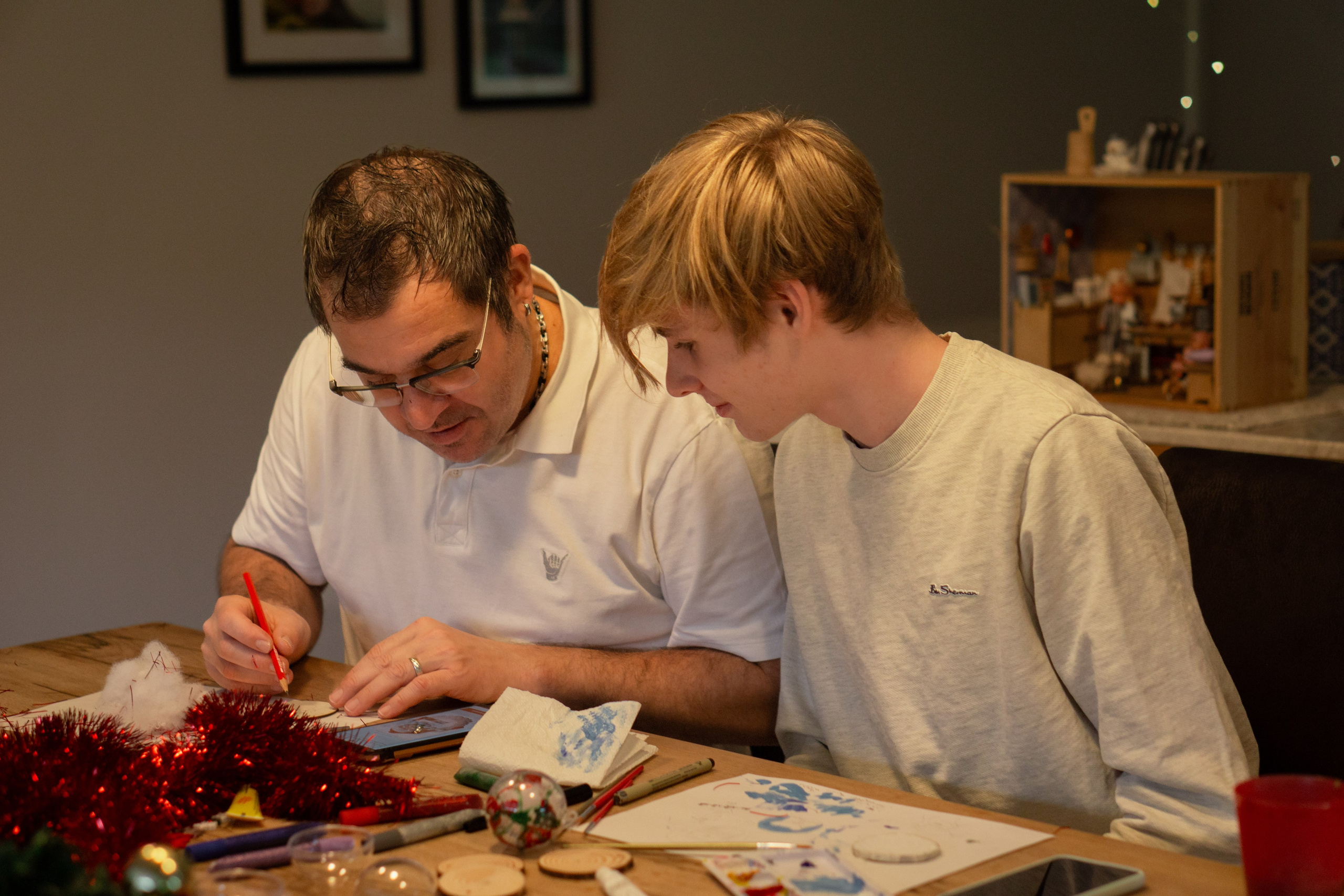 Christmas mood. Family photographer Aargau Zurich