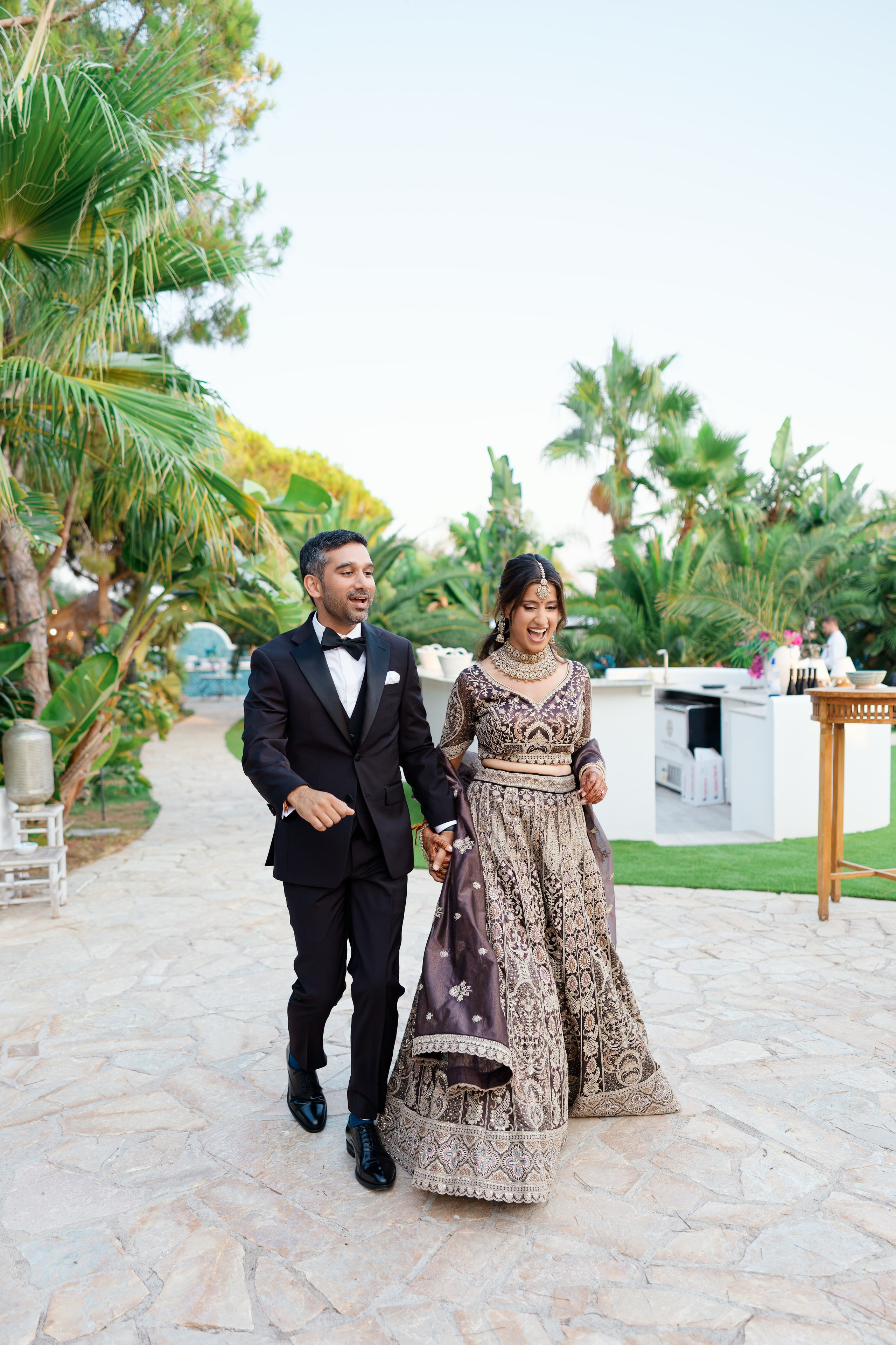 Indian wedding at Gran Villa Rosa, Barcelona
