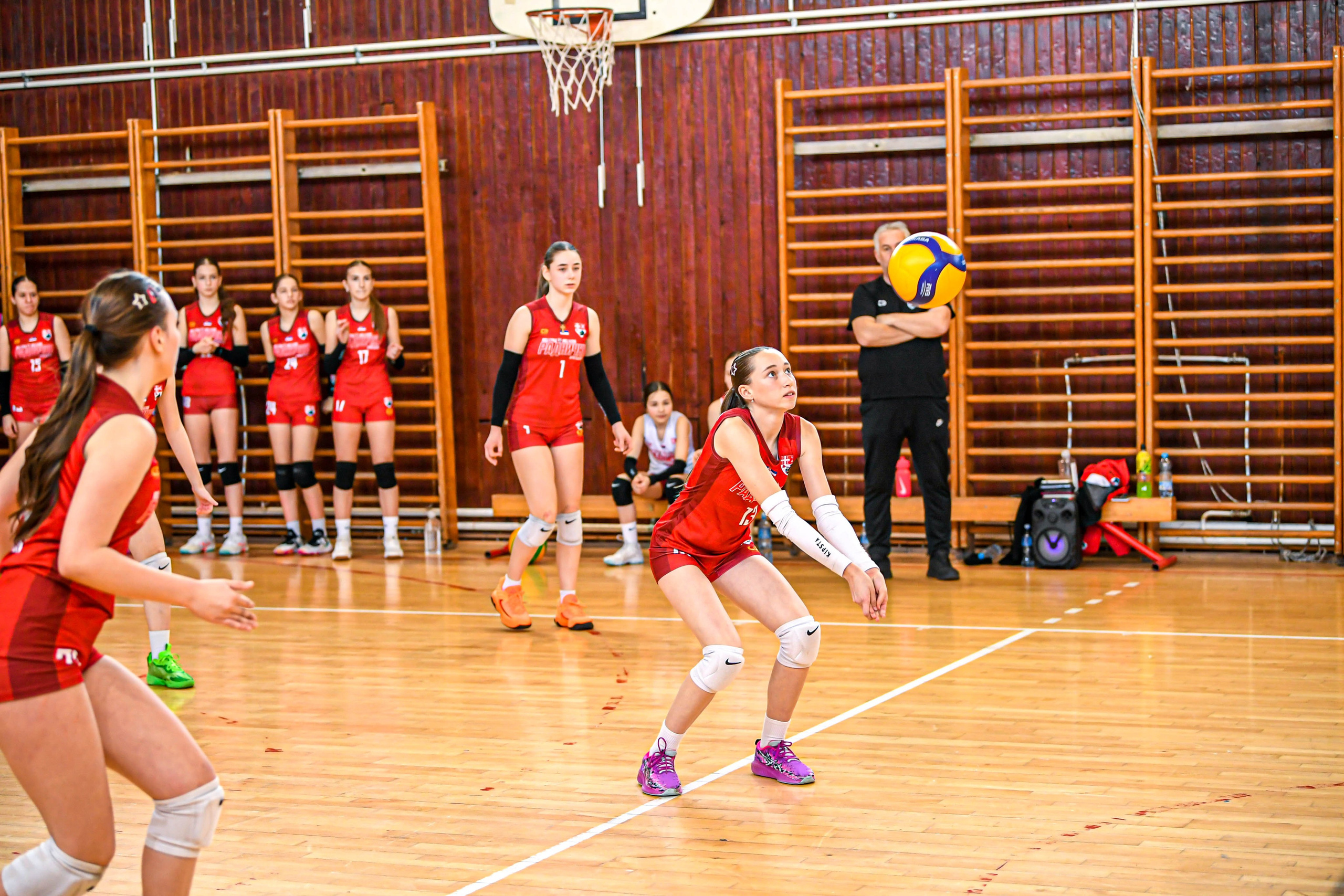 Odbojka 22.03.  Radnicki KG — BlockVolley JAG. Foto Simic Jagodina