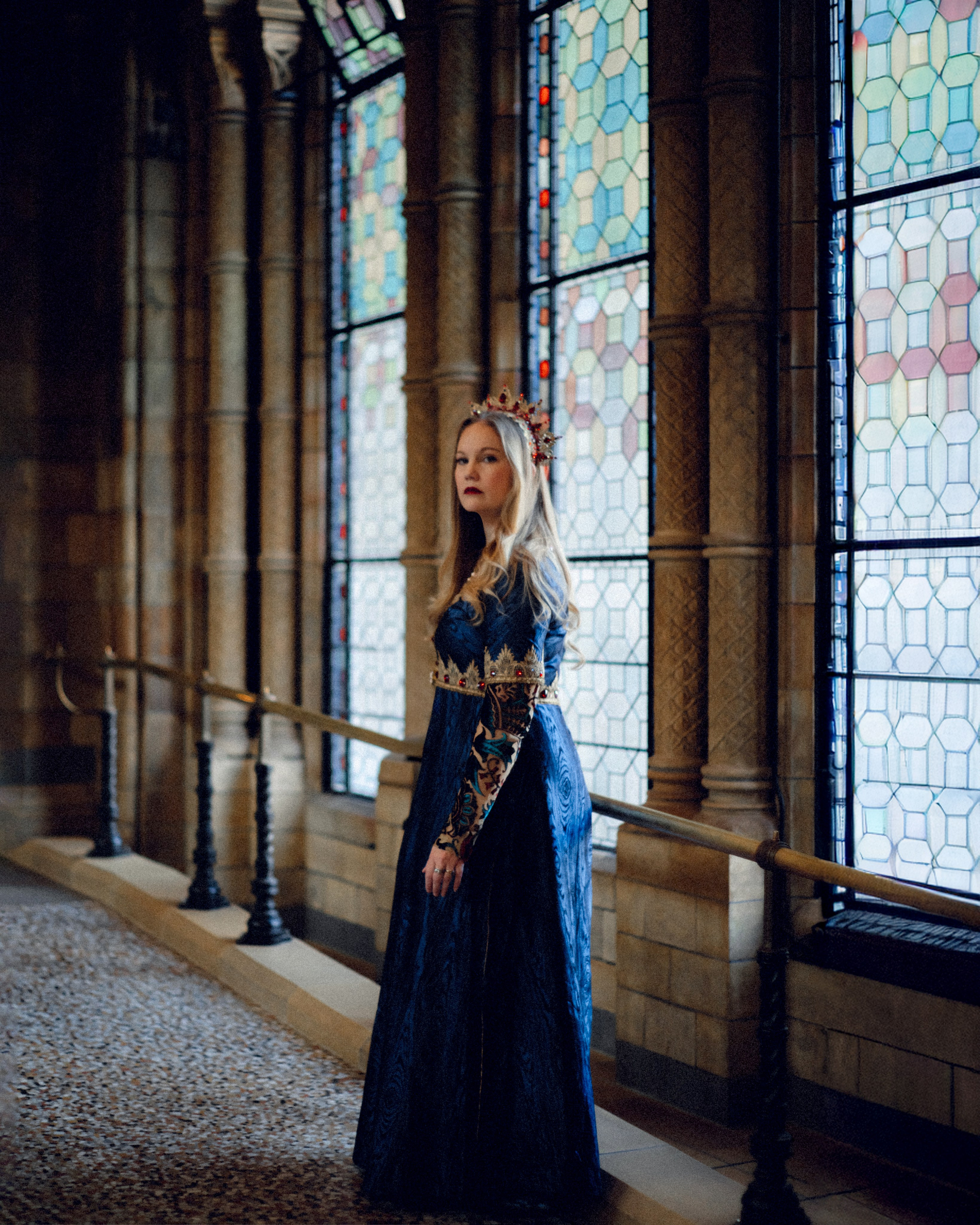 Medieval Queen photoshoot. Moth & Moss Photography