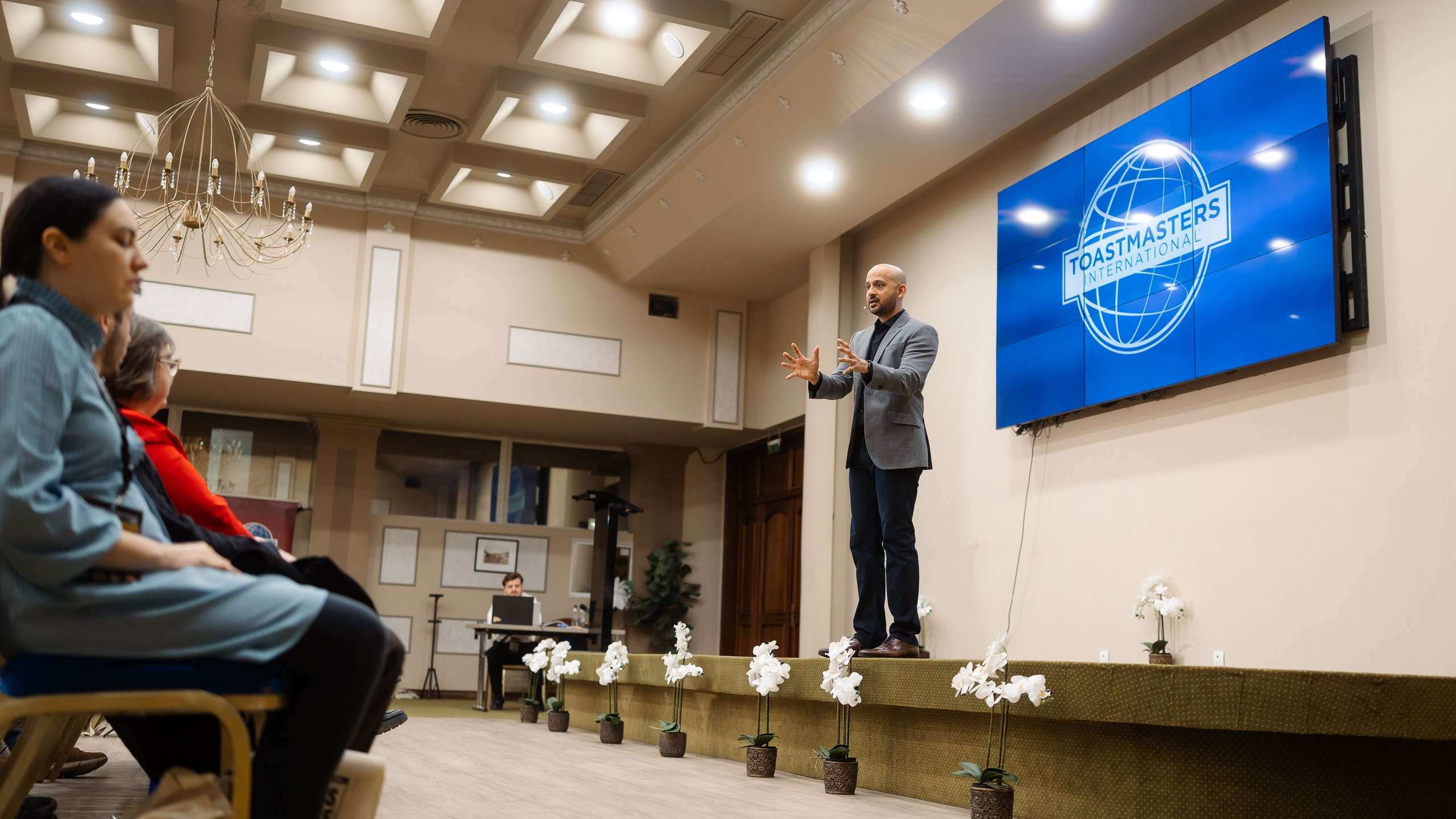Toastmasters Conference. Marius Ciocan