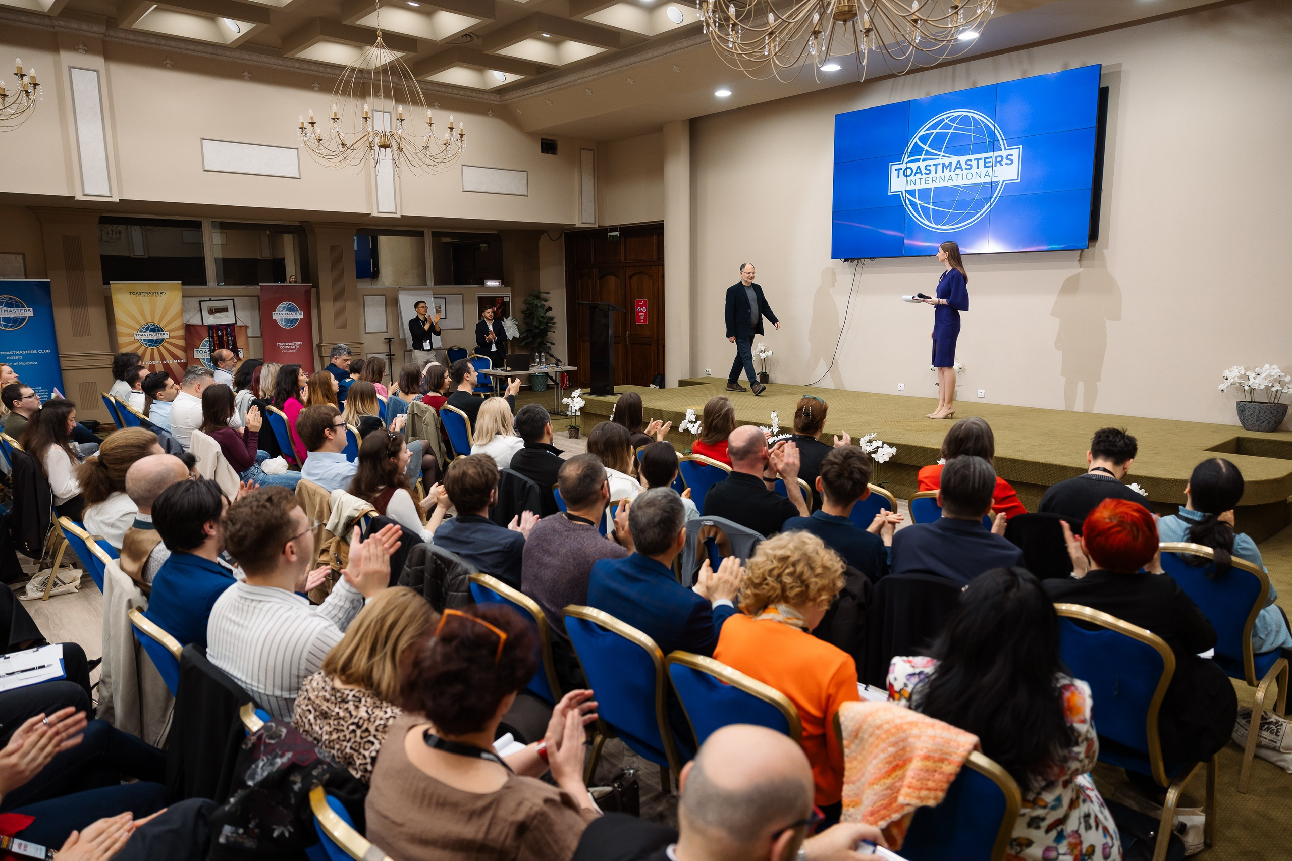 Toastmasters Conference. Marius Ciocan