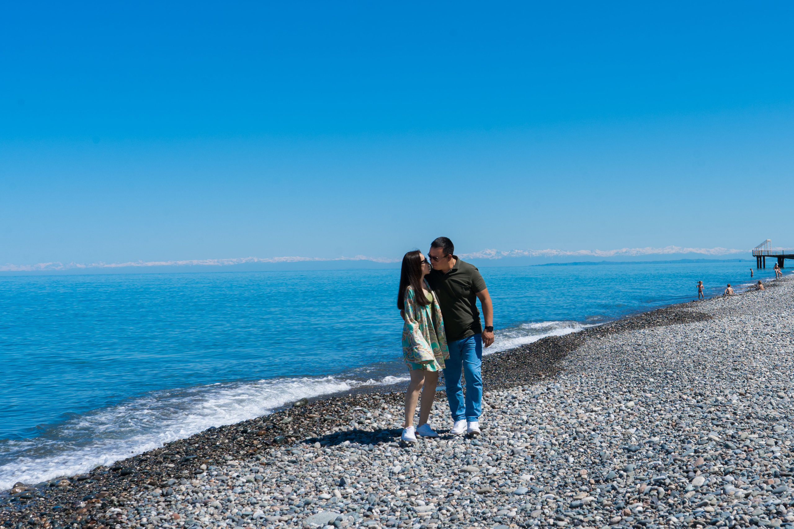 Влюбленные в море и друг друга. Фотограф в Батуми Елена Огонёк