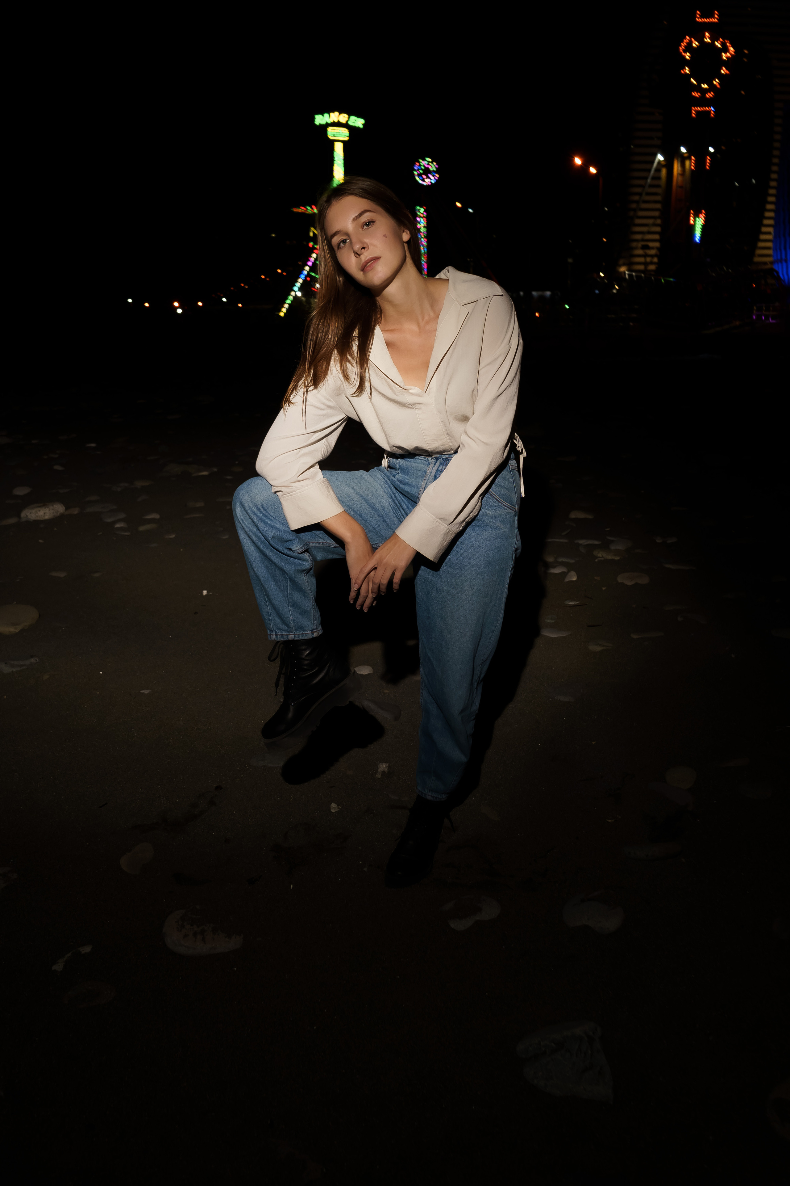 Музыка ночного города. Фотограф в Батуми Елена Огонёк