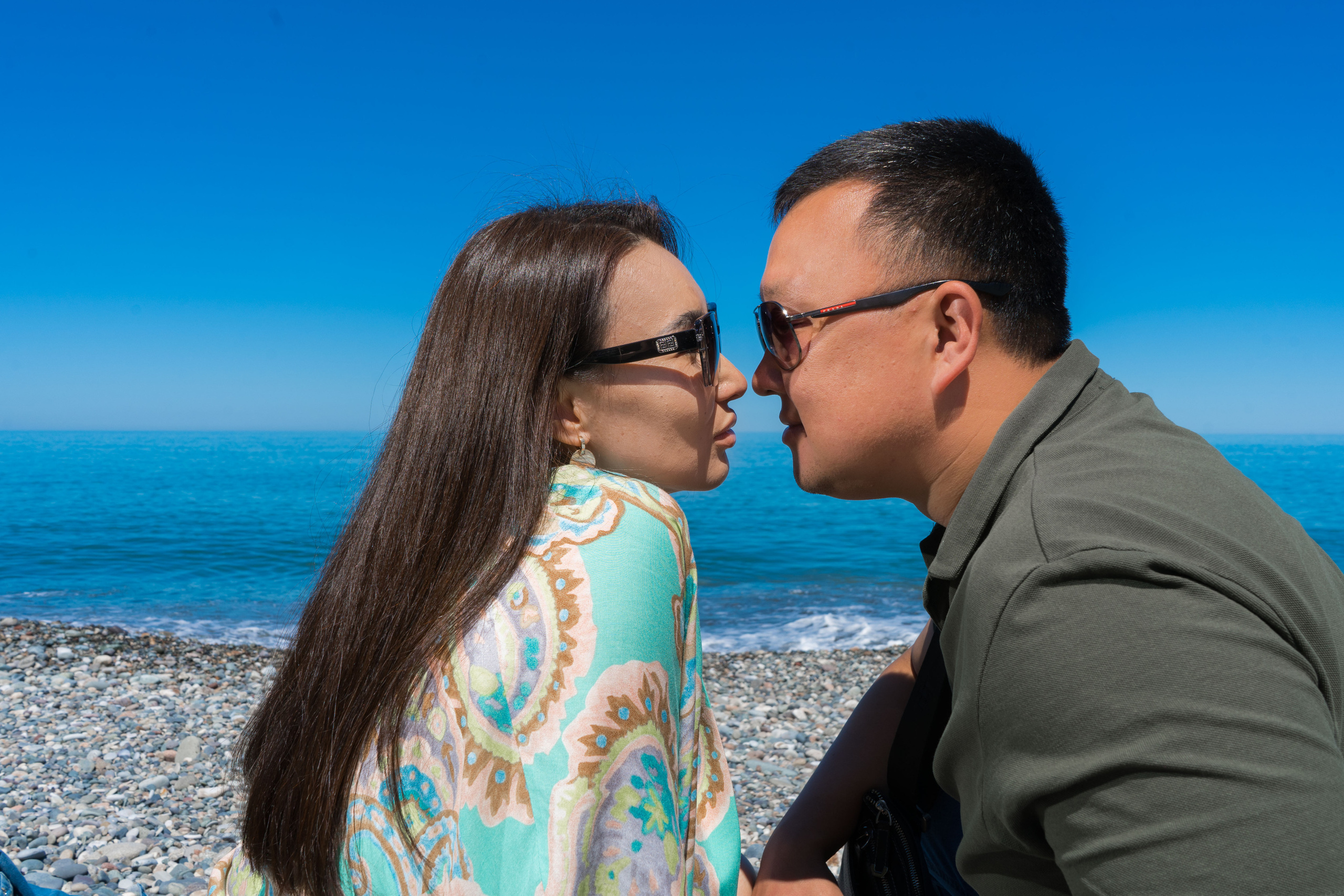 Влюбленные в море и друг друга. Фотограф в Батуми Елена Огонёк