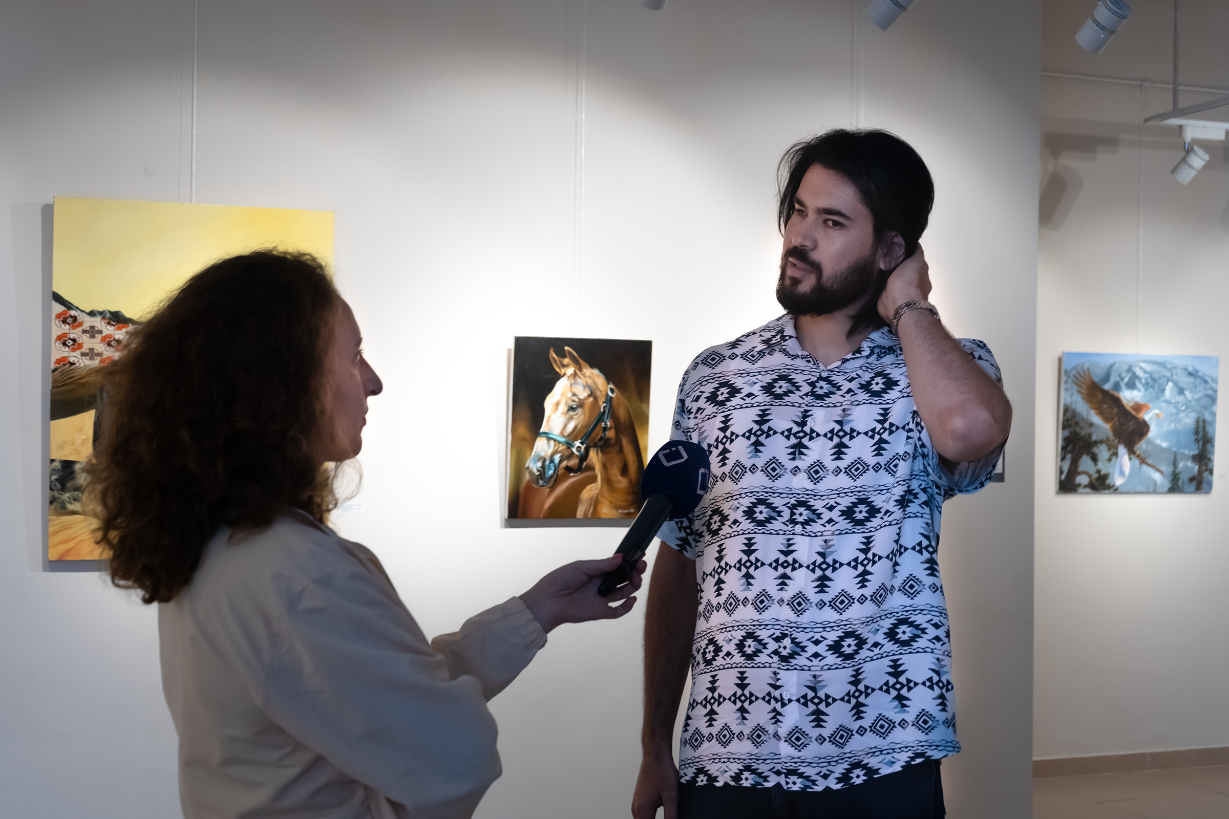 Открытие выставки. Фотограф в Батуми Елена Огонёк