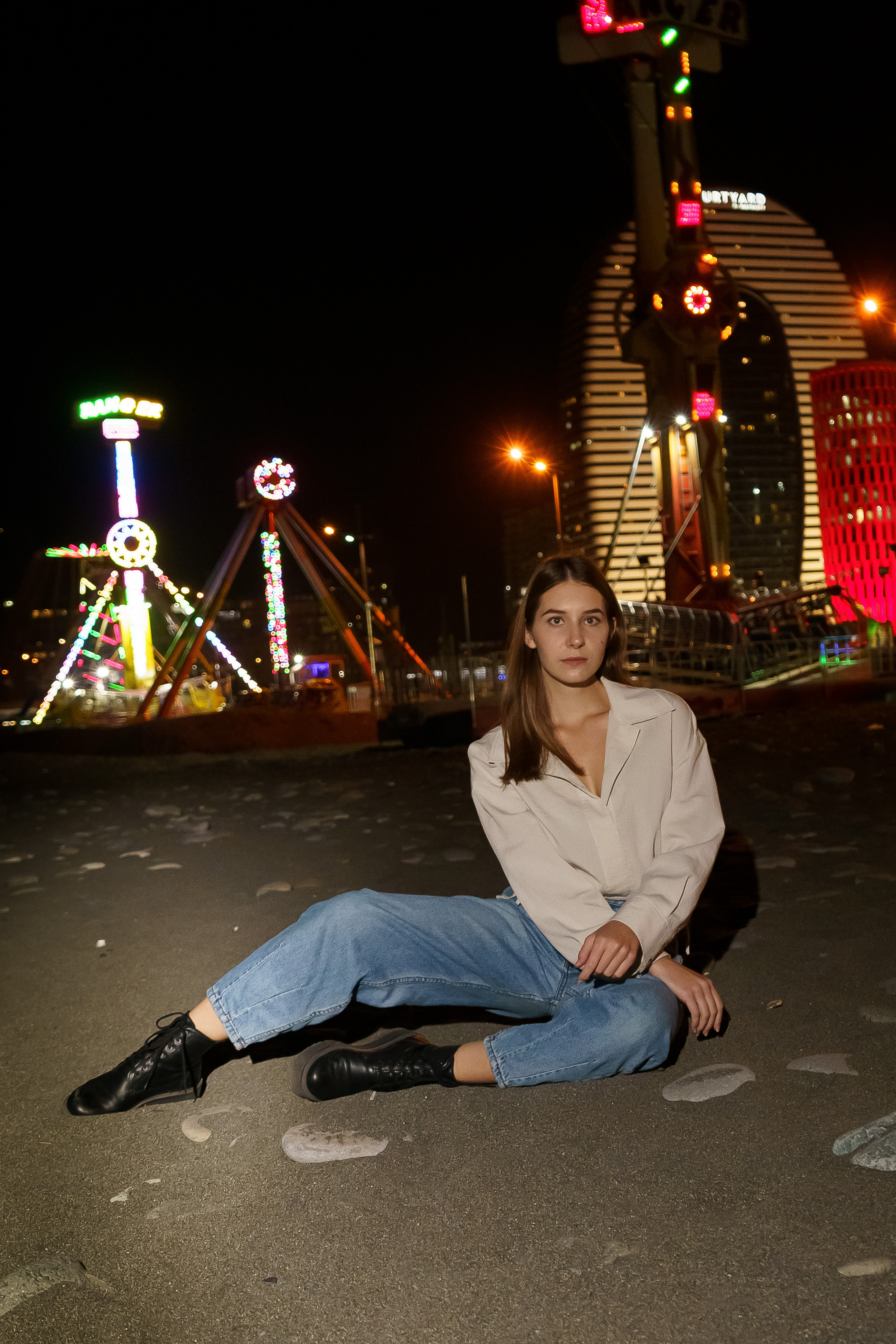 Музыка ночного города. Фотограф в Батуми Елена Огонёк