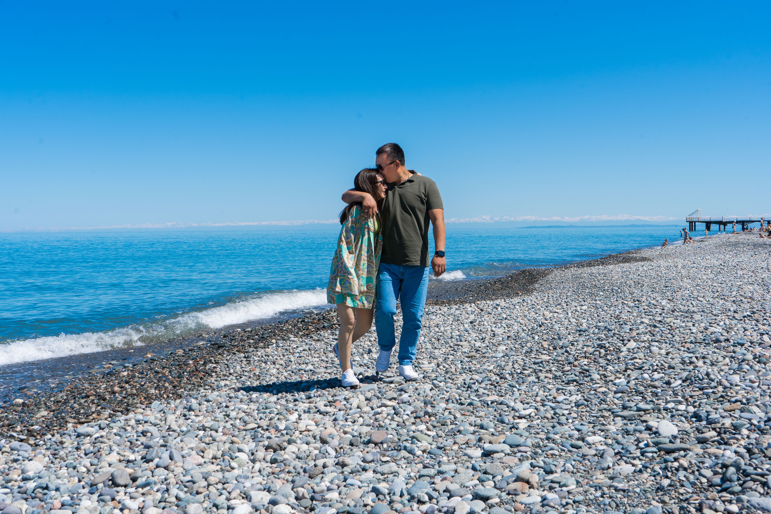 Влюбленные в море и друг друга. Фотограф в Батуми Елена Огонёк
