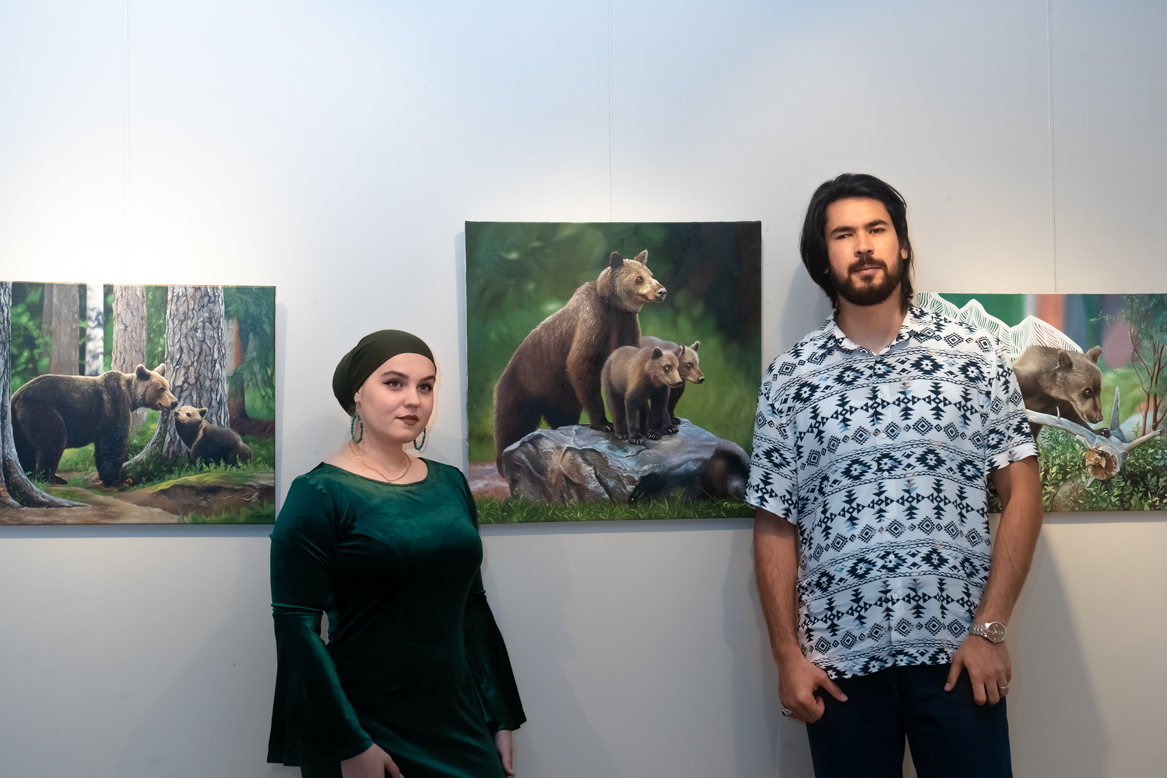 Открытие выставки. Фотограф в Батуми Елена Огонёк