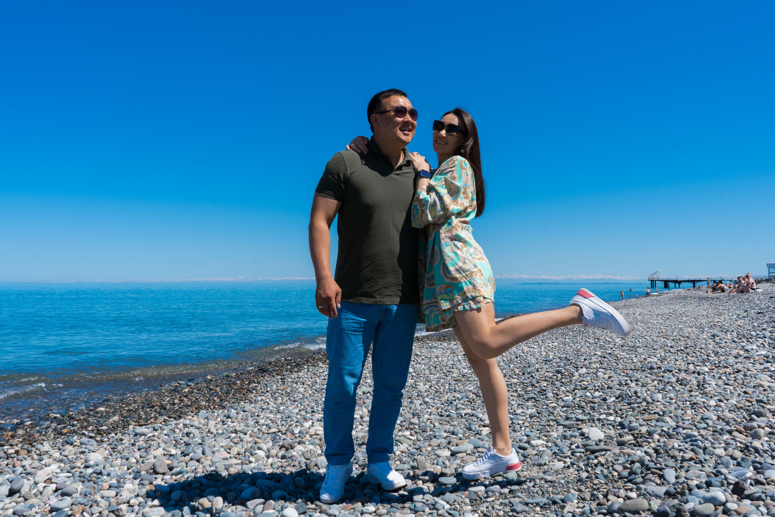 Влюбленные в море и друг друга. Фотограф в Батуми Елена Огонёк