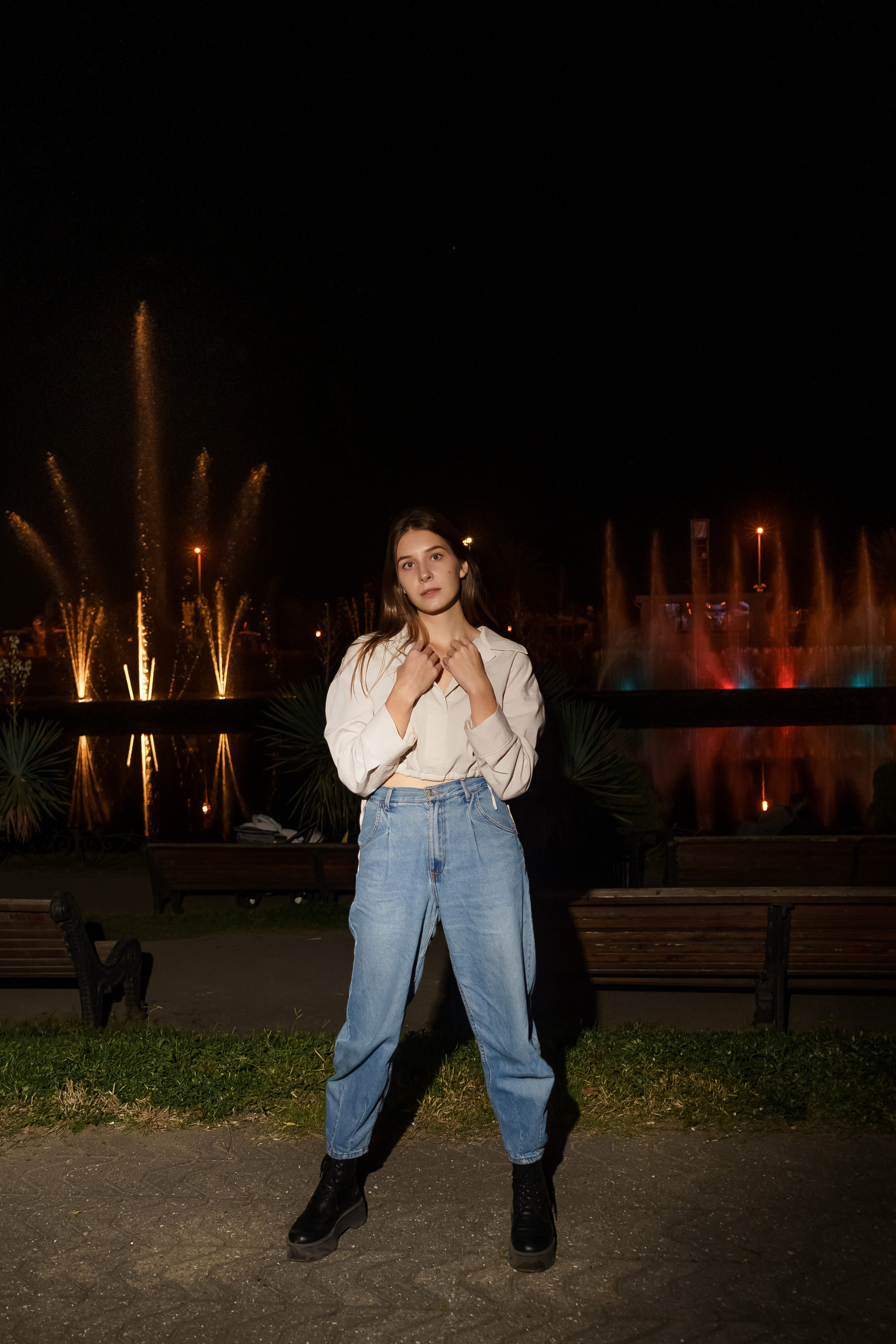 Музыка ночного города. Фотограф в Батуми Елена Огонёк