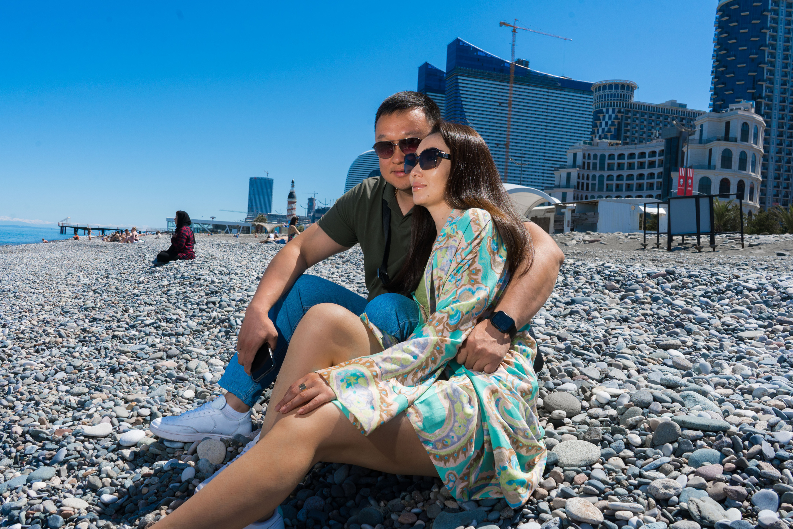 Влюбленные в море и друг друга. Фотограф в Батуми Елена Огонёк