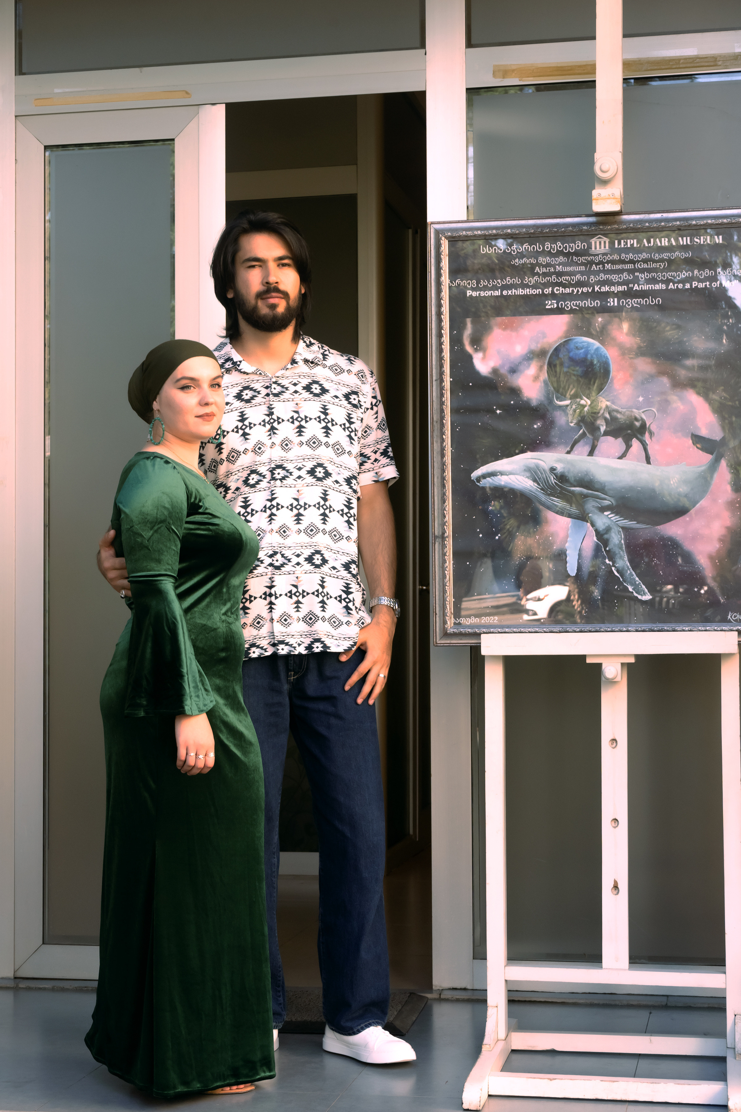 Открытие выставки. Фотограф в Батуми Елена Огонёк