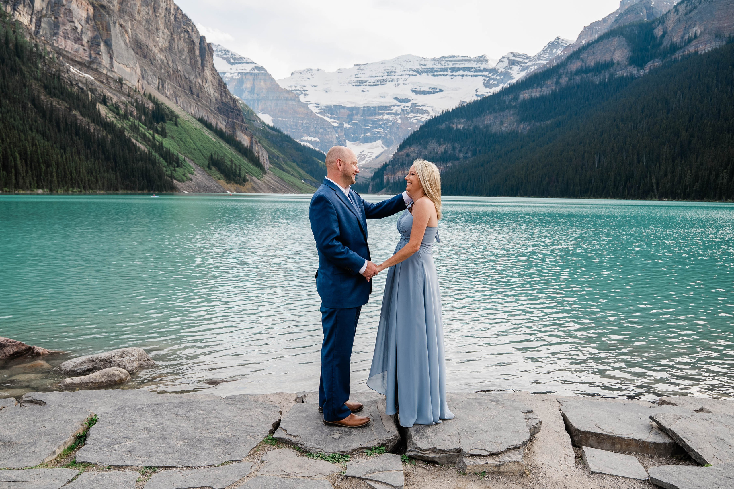 Lake Louise — Lina & Eric. Ching Li Photography