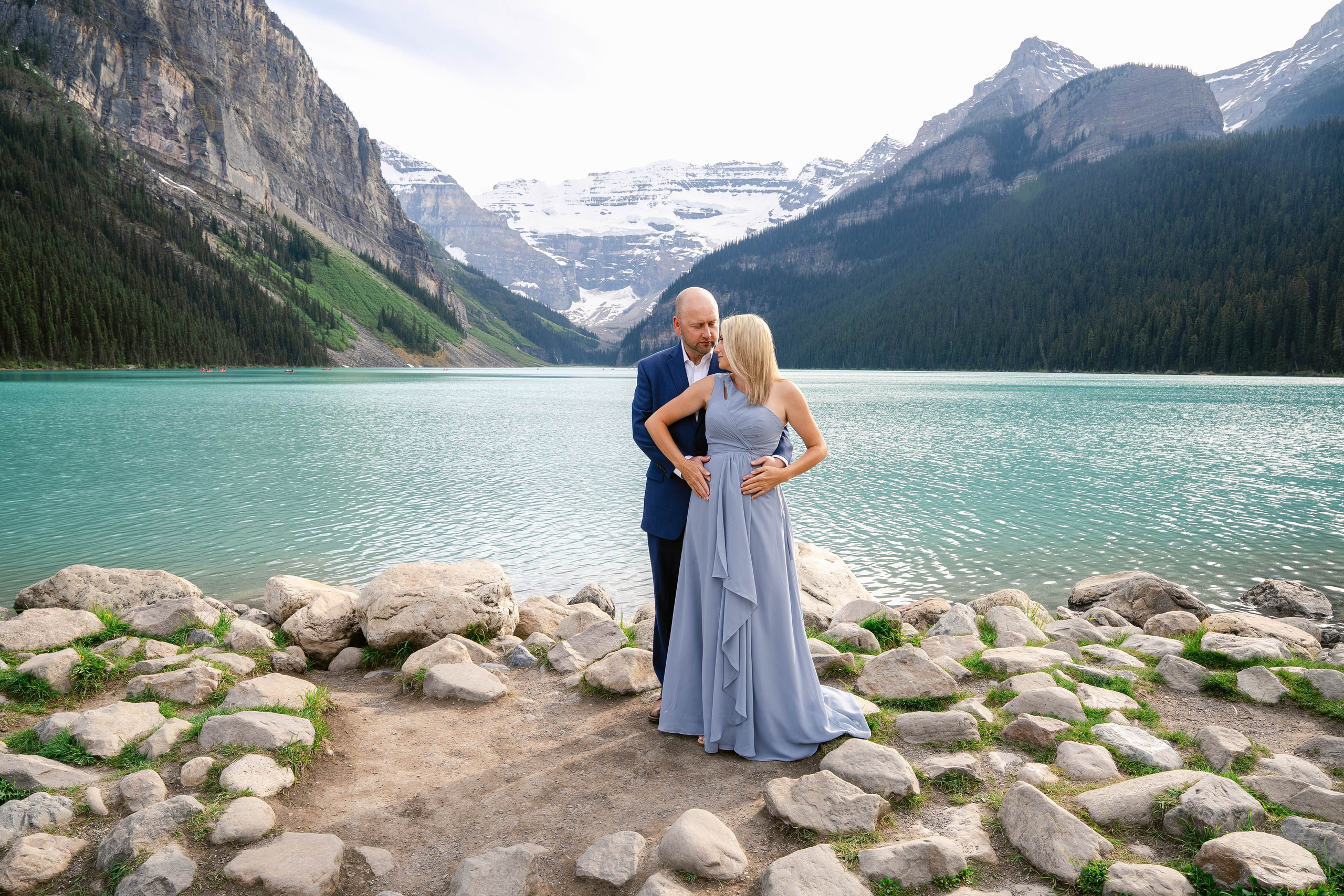 Lake Louise — Lina & Eric. Ching Li Photography