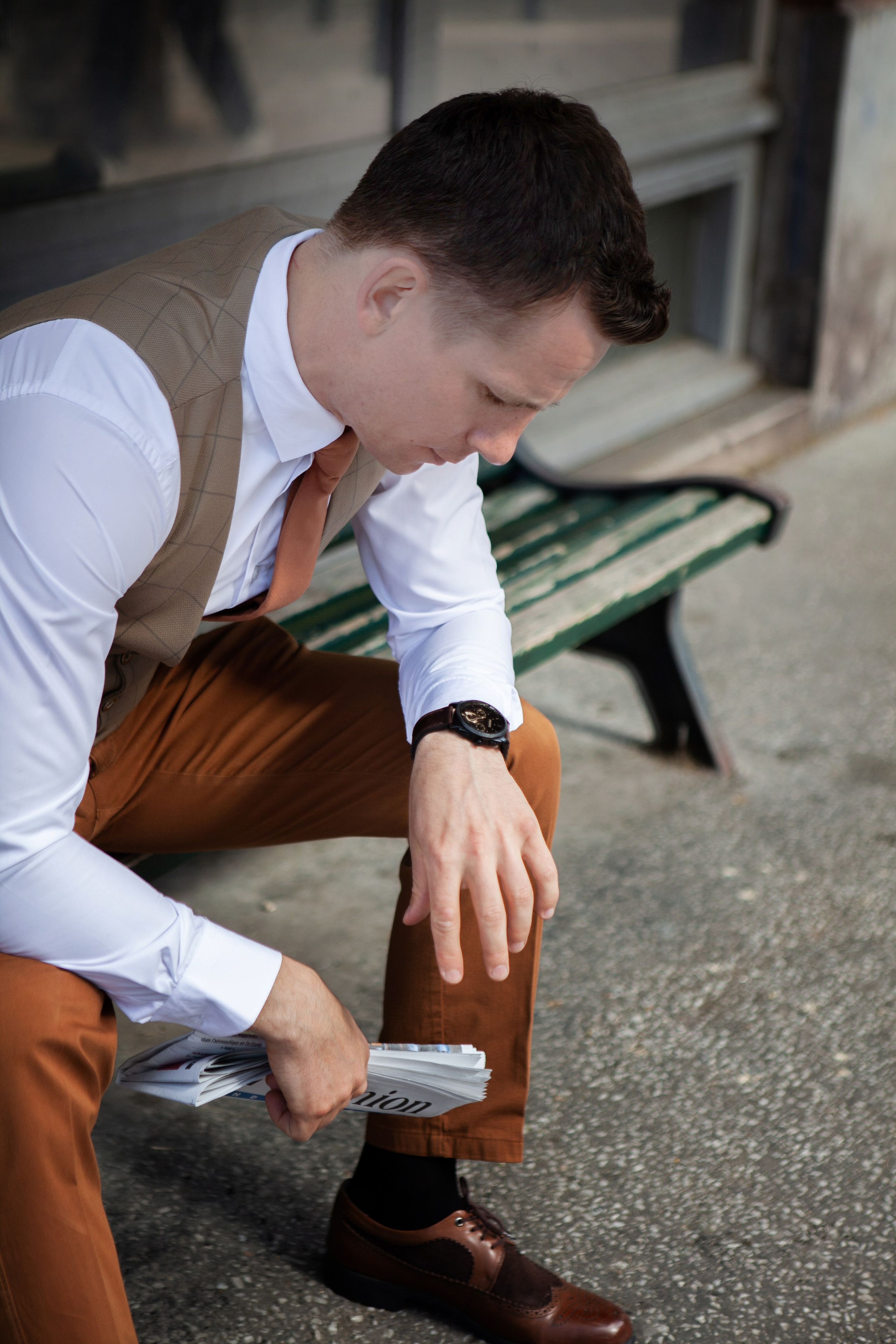 Personal brand photoshoot in Toulouse. Eugénie Smirnova — your photographer in Toulouse and southwest France