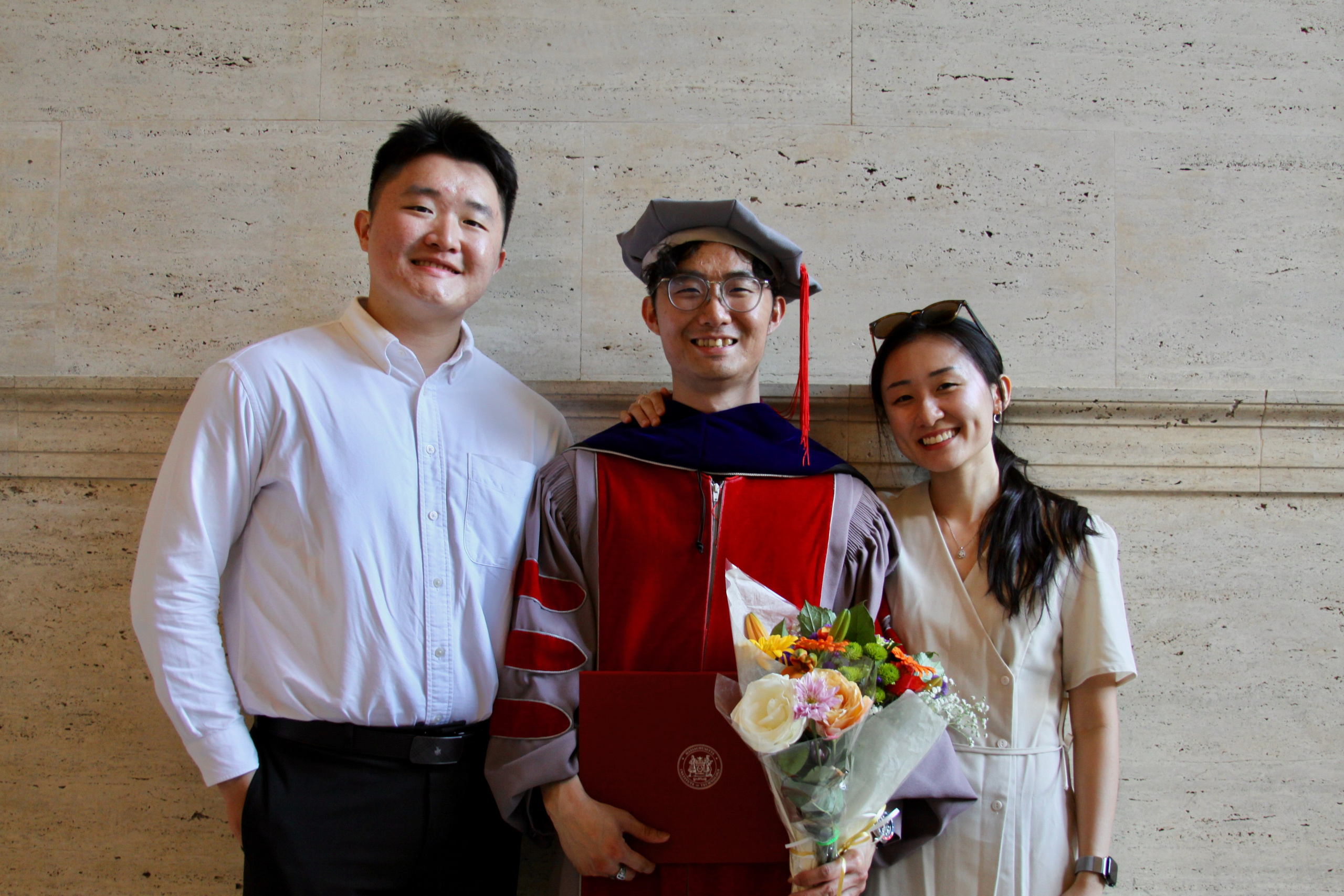 PhD graduation with Elton. Kelly Sang, graduation and portrait photographer in Boston
